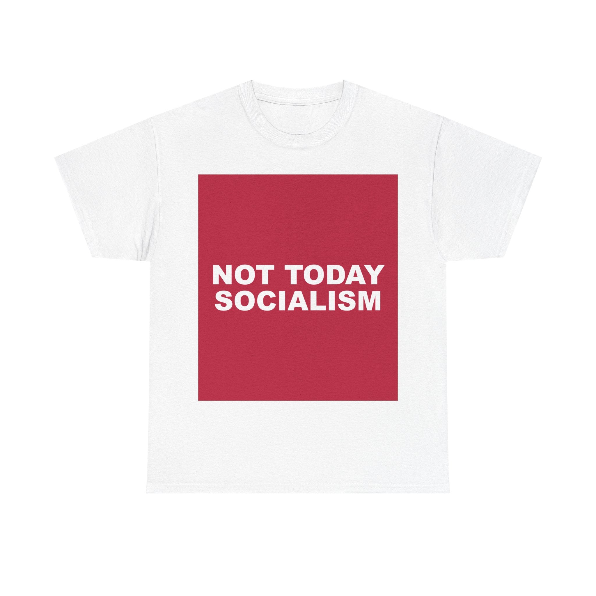 NOT TODAY SOCIALISM — Patriot T-Shirt