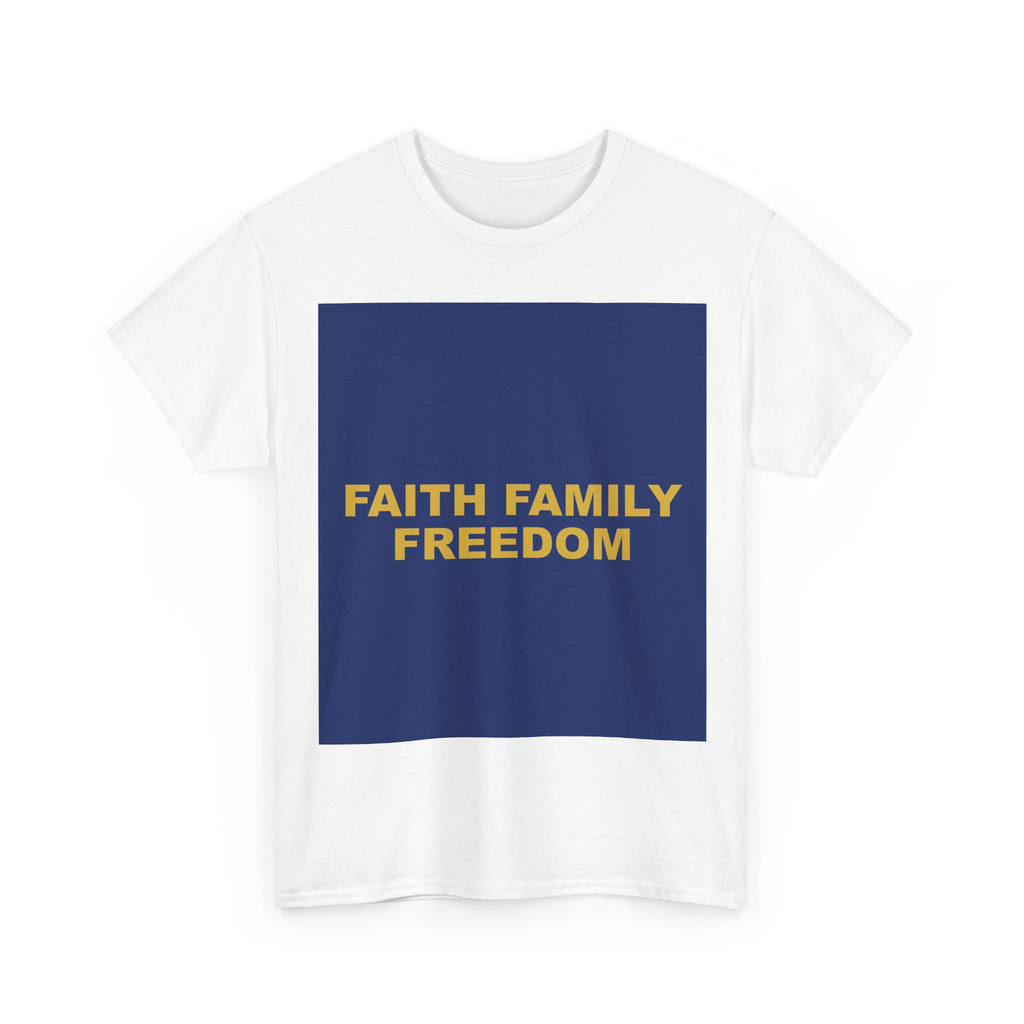 FAITH FAMILY FREEDOM — Patriot T-Shirt