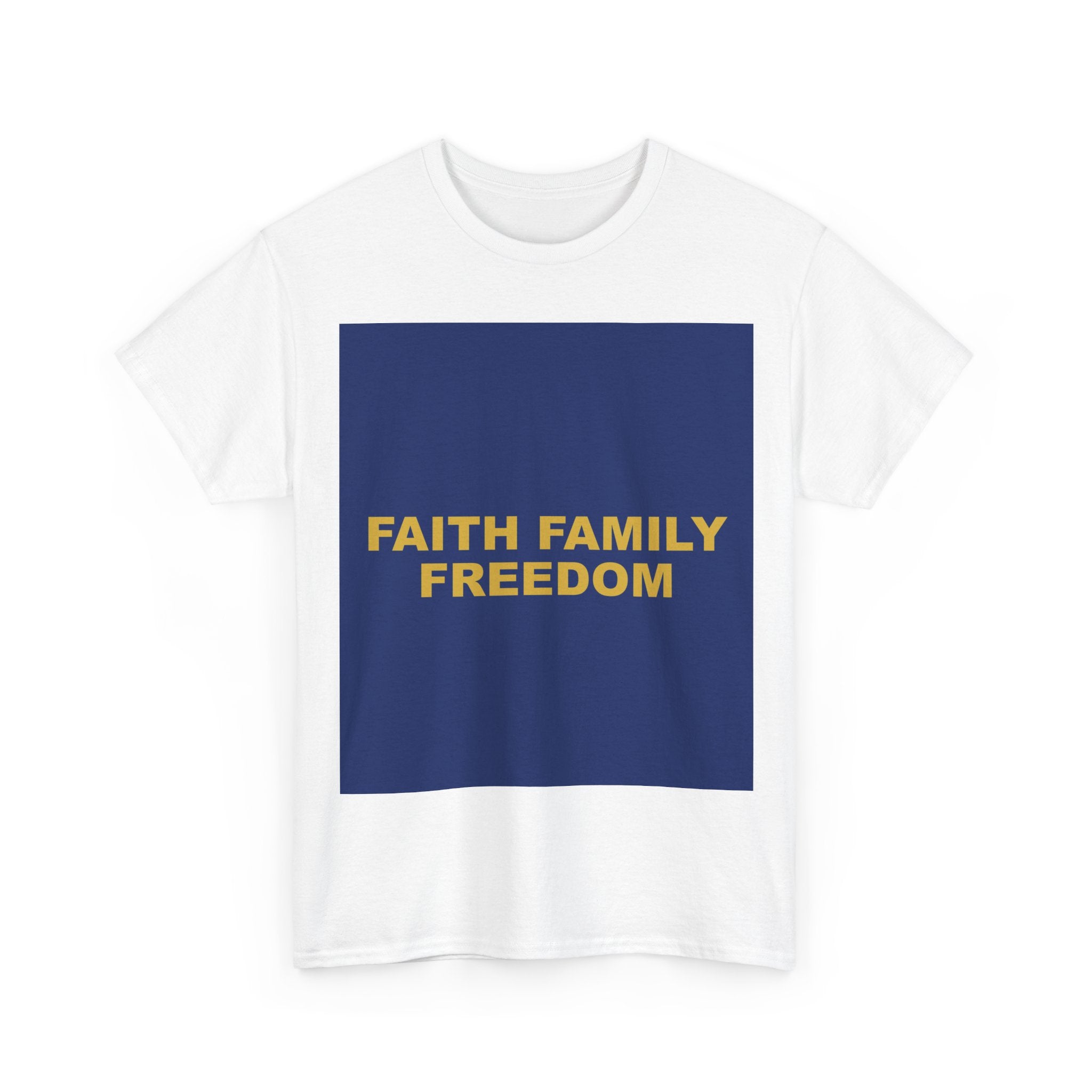 FAITH FAMILY FREEDOM — Patriot T-Shirt