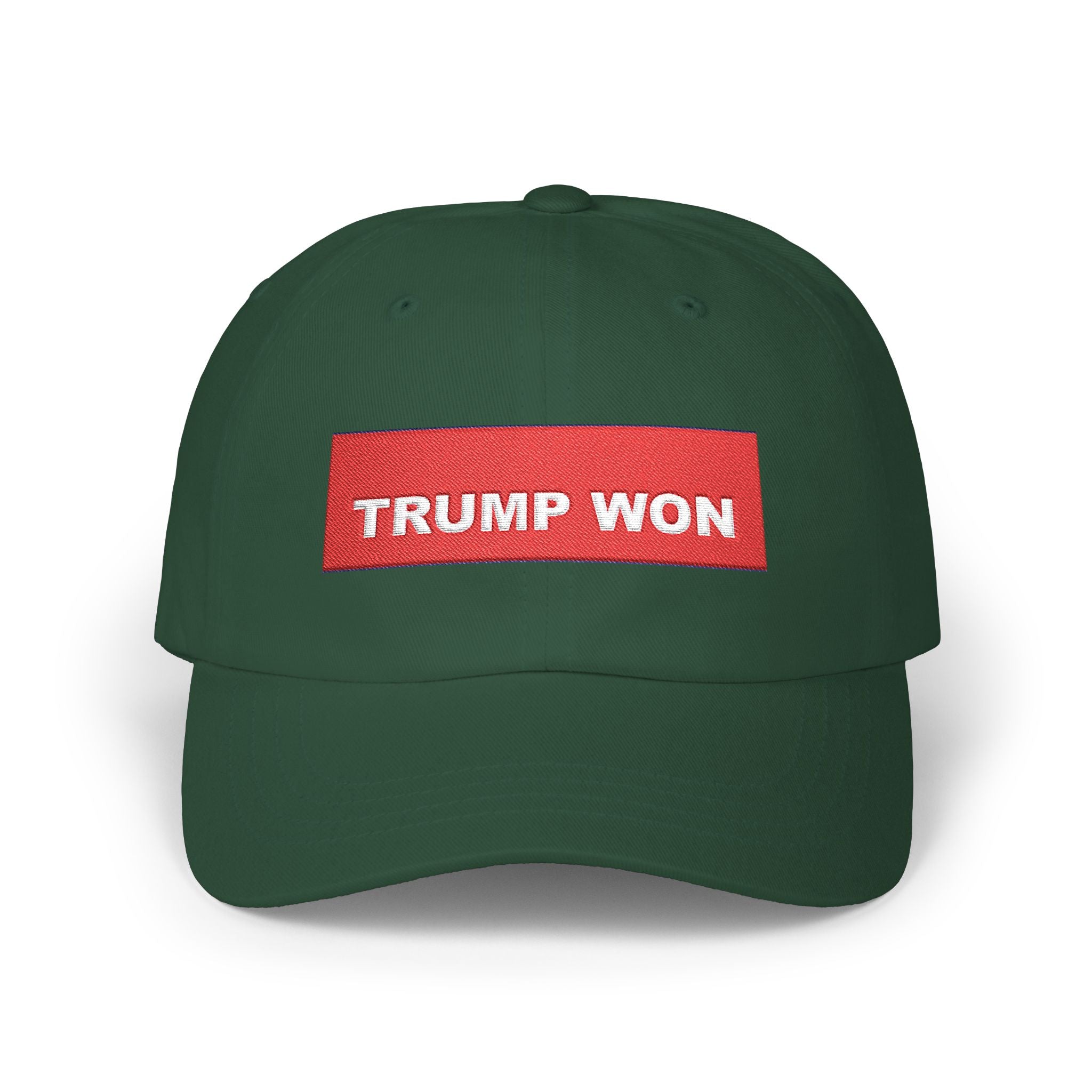 TRUMP WON — Patriot Dad Hat