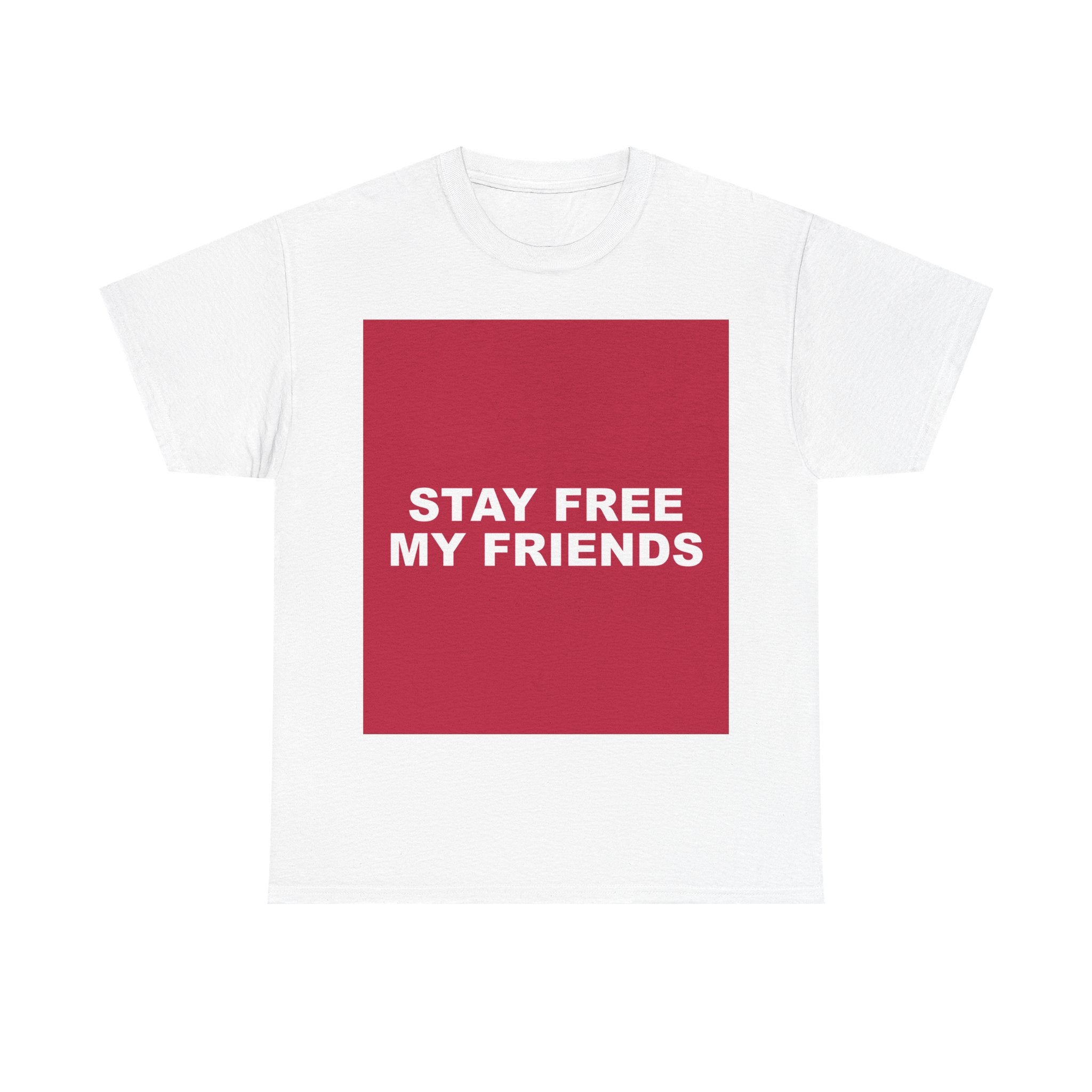 STAY FREE MY FRIENDS — Patriot T-Shirt