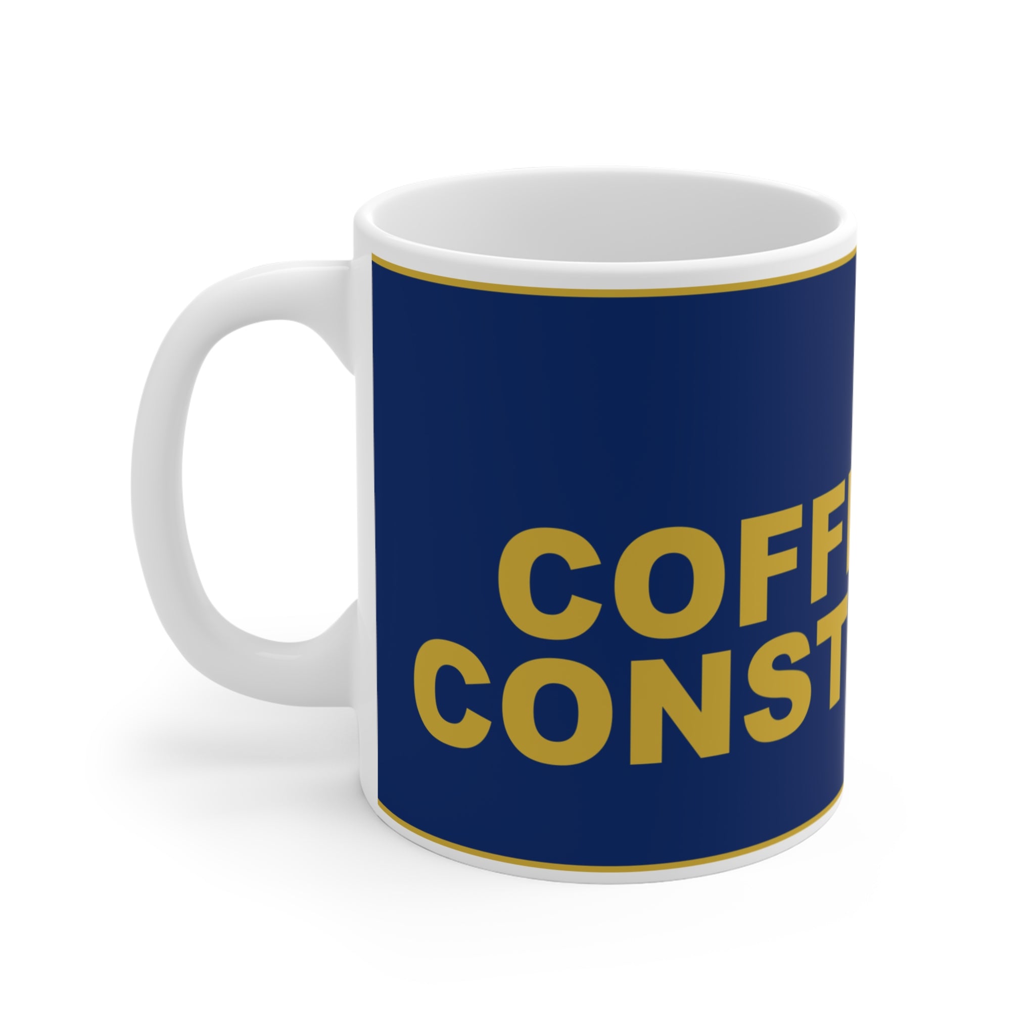 COFFEE AND CONSTITUTION — Patriot Mug