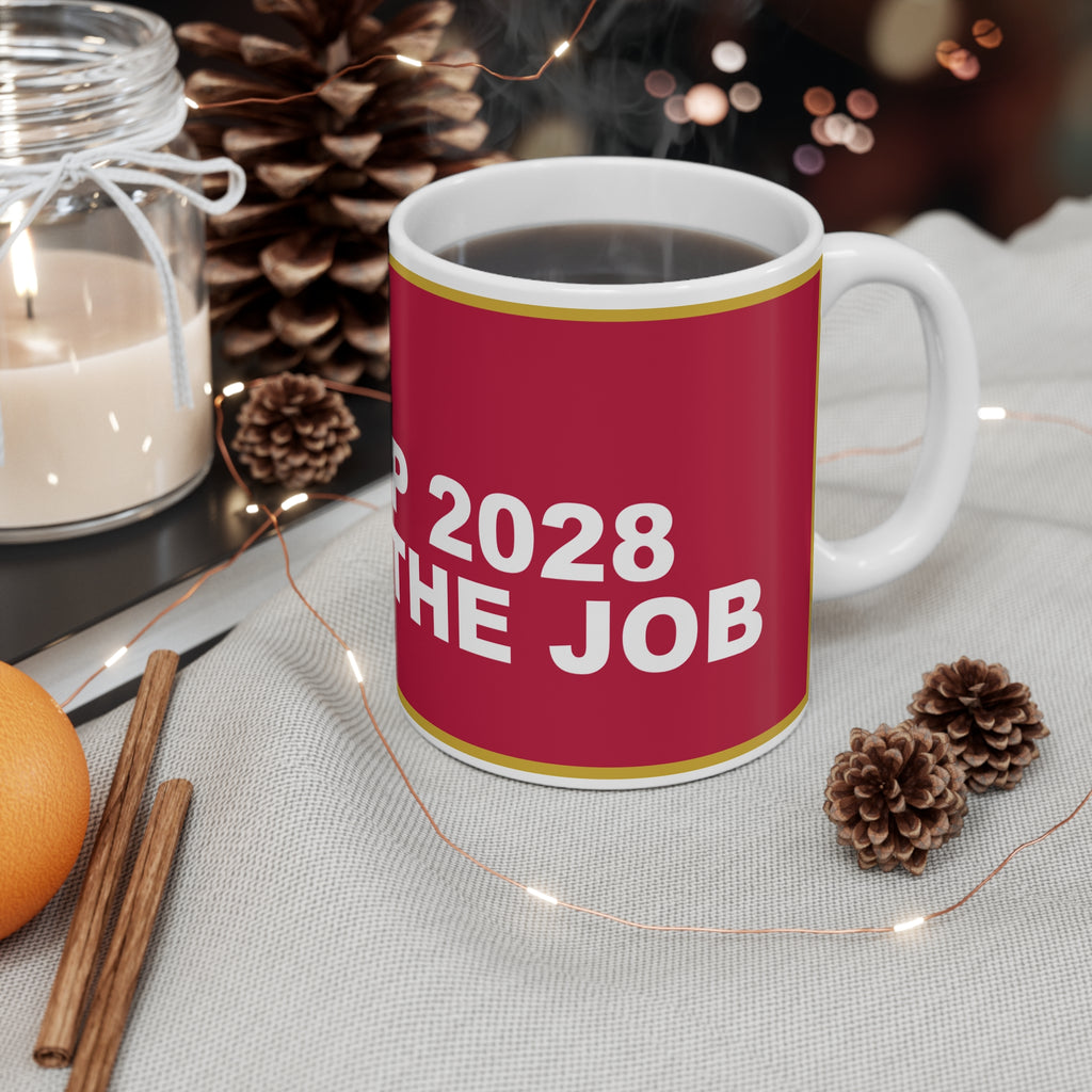 TRUMP 2028 FINISH THE JOB — Patriot Mug
