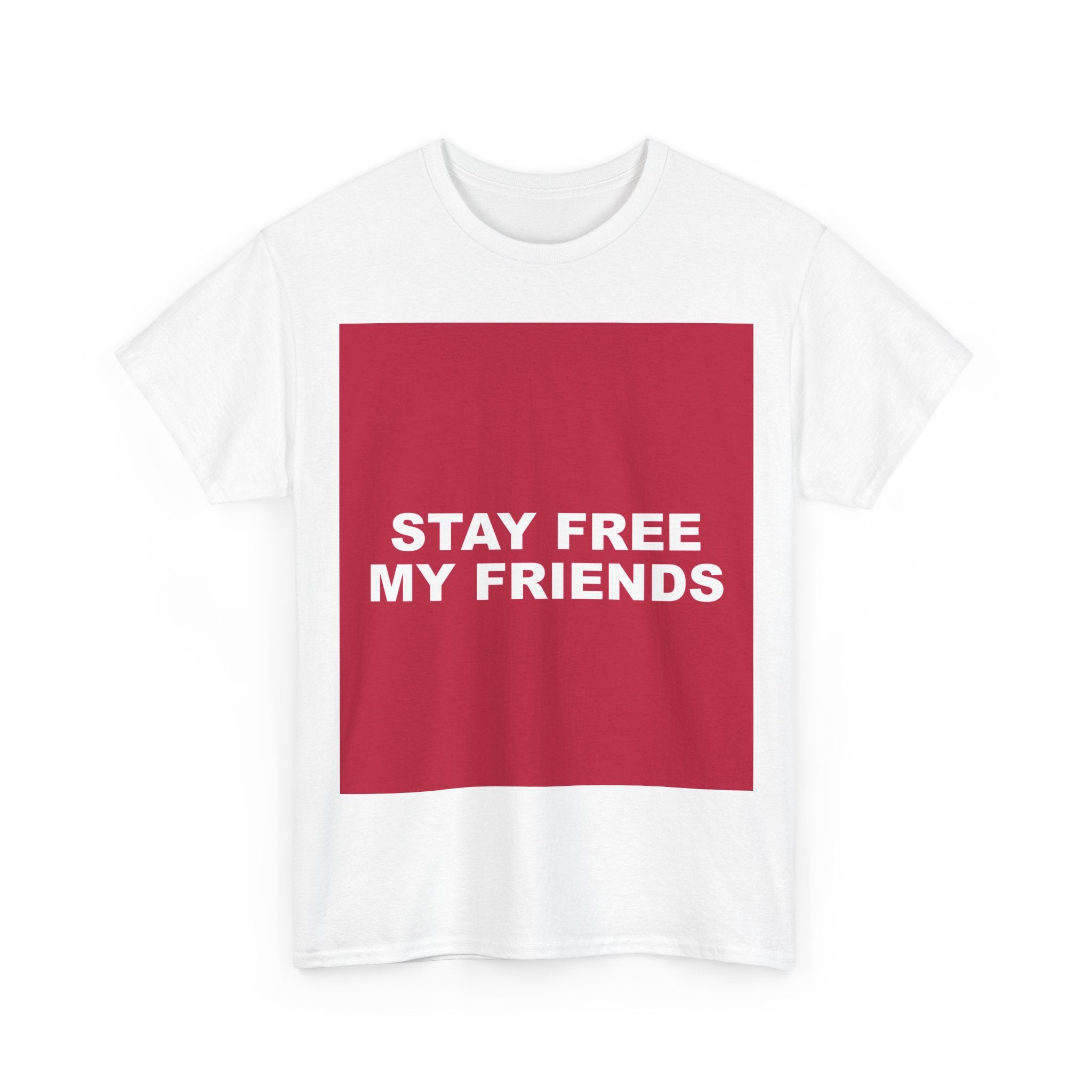 STAY FREE MY FRIENDS — Patriot T-Shirt
