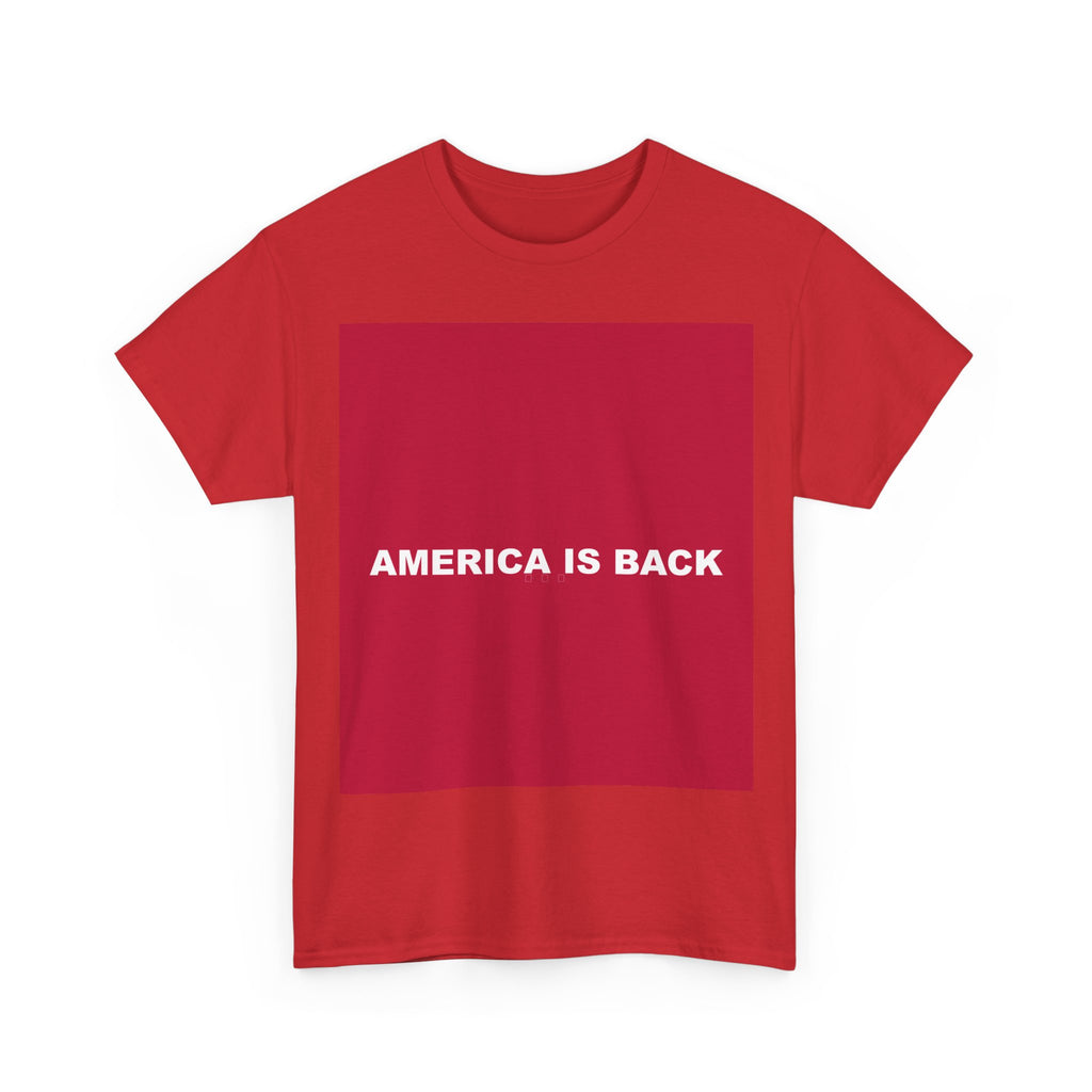 AMERICA IS BACK — Patriot T-Shirt