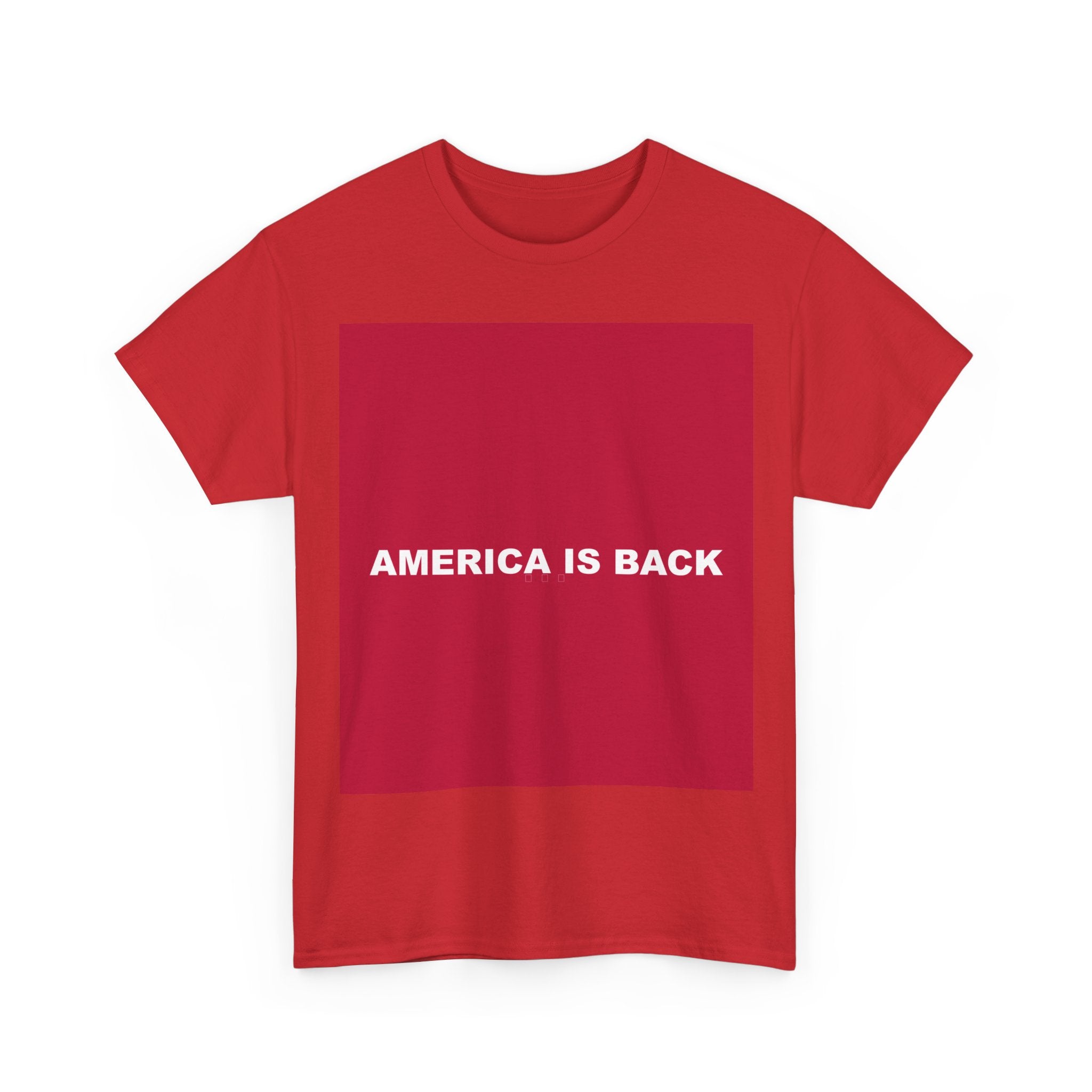 AMERICA IS BACK — Patriot T-Shirt