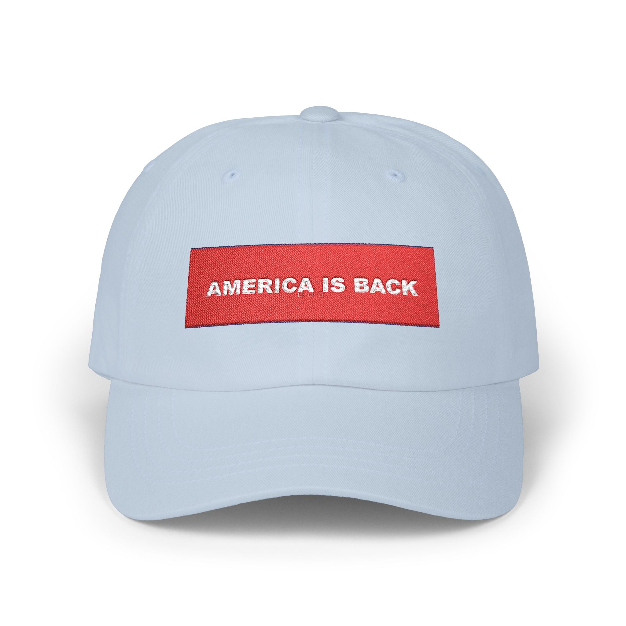 AMERICA IS BACK — Patriot Dad Hat
