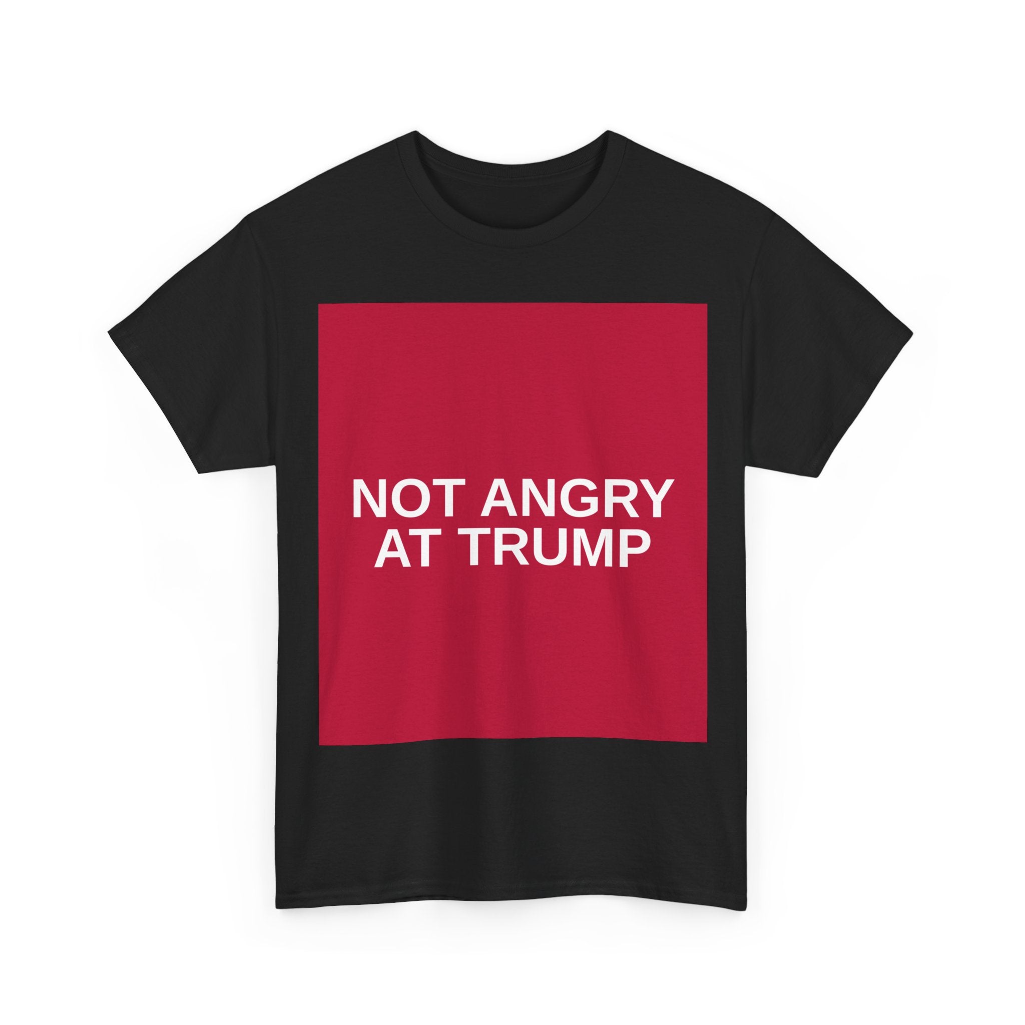 NOT ANGRY AT TRUMP — Patriot T-Shirt
