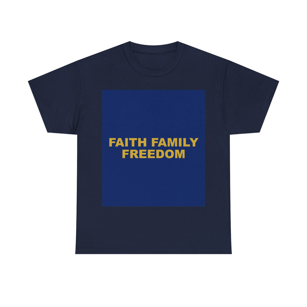 FAITH FAMILY FREEDOM — Patriot T-Shirt