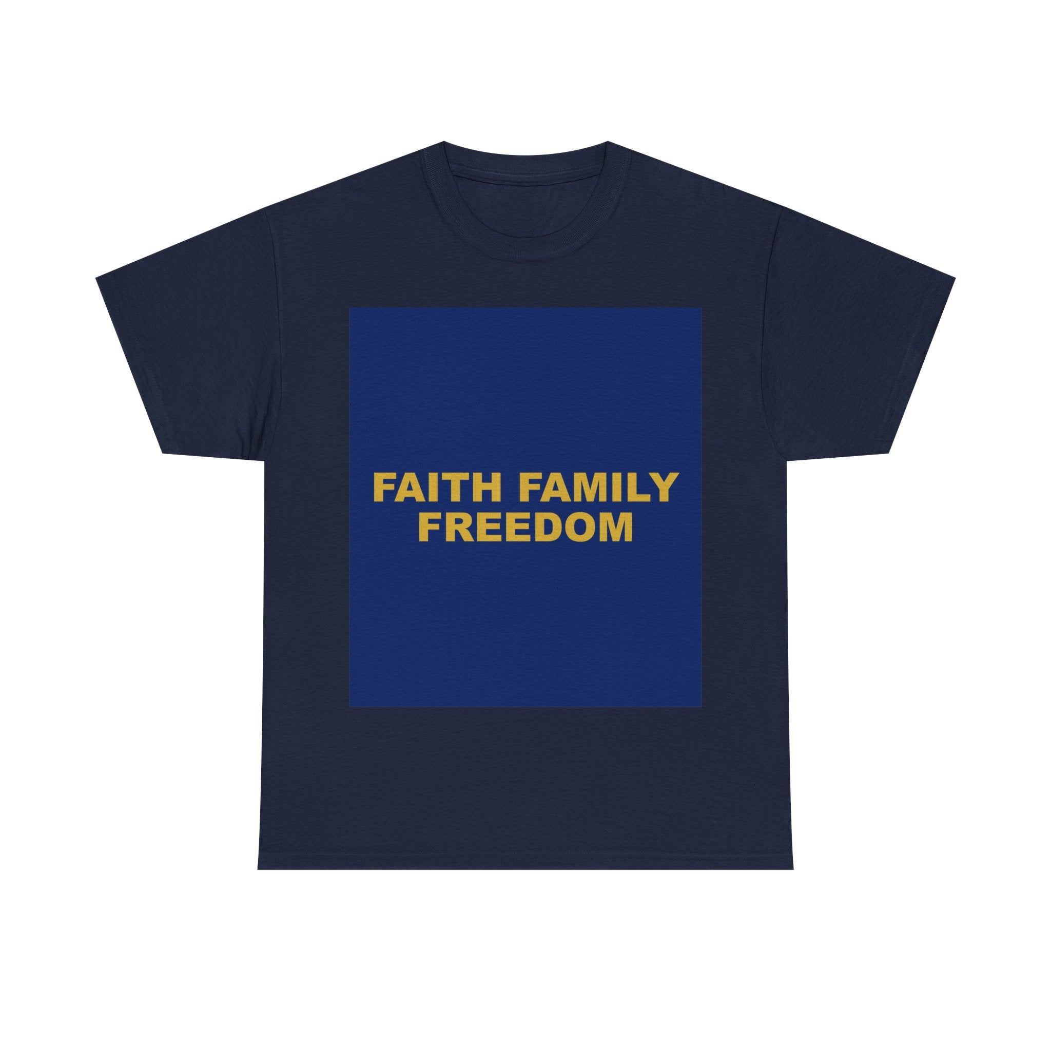 FAITH FAMILY FREEDOM — Patriot T-Shirt
