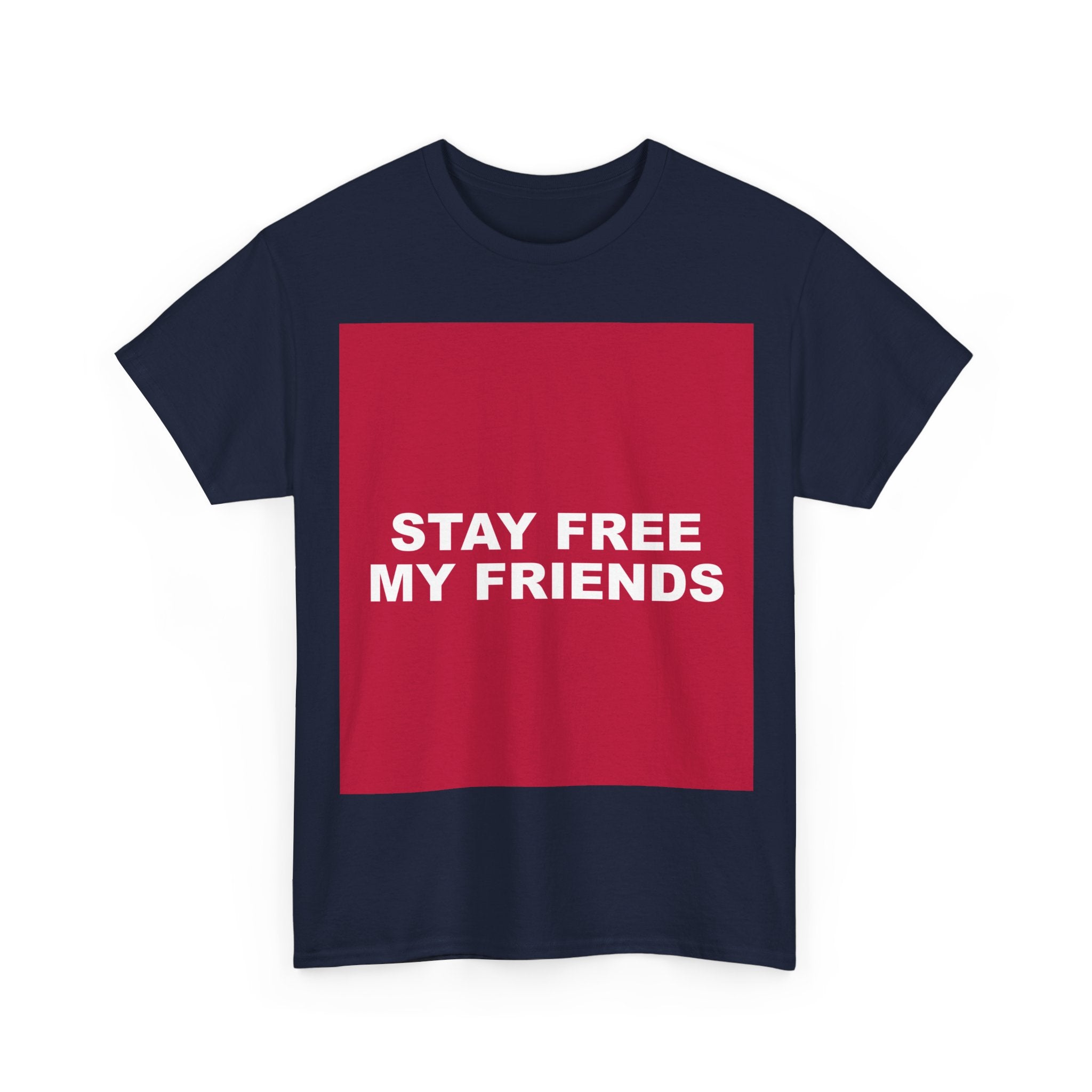 STAY FREE MY FRIENDS — Patriot T-Shirt