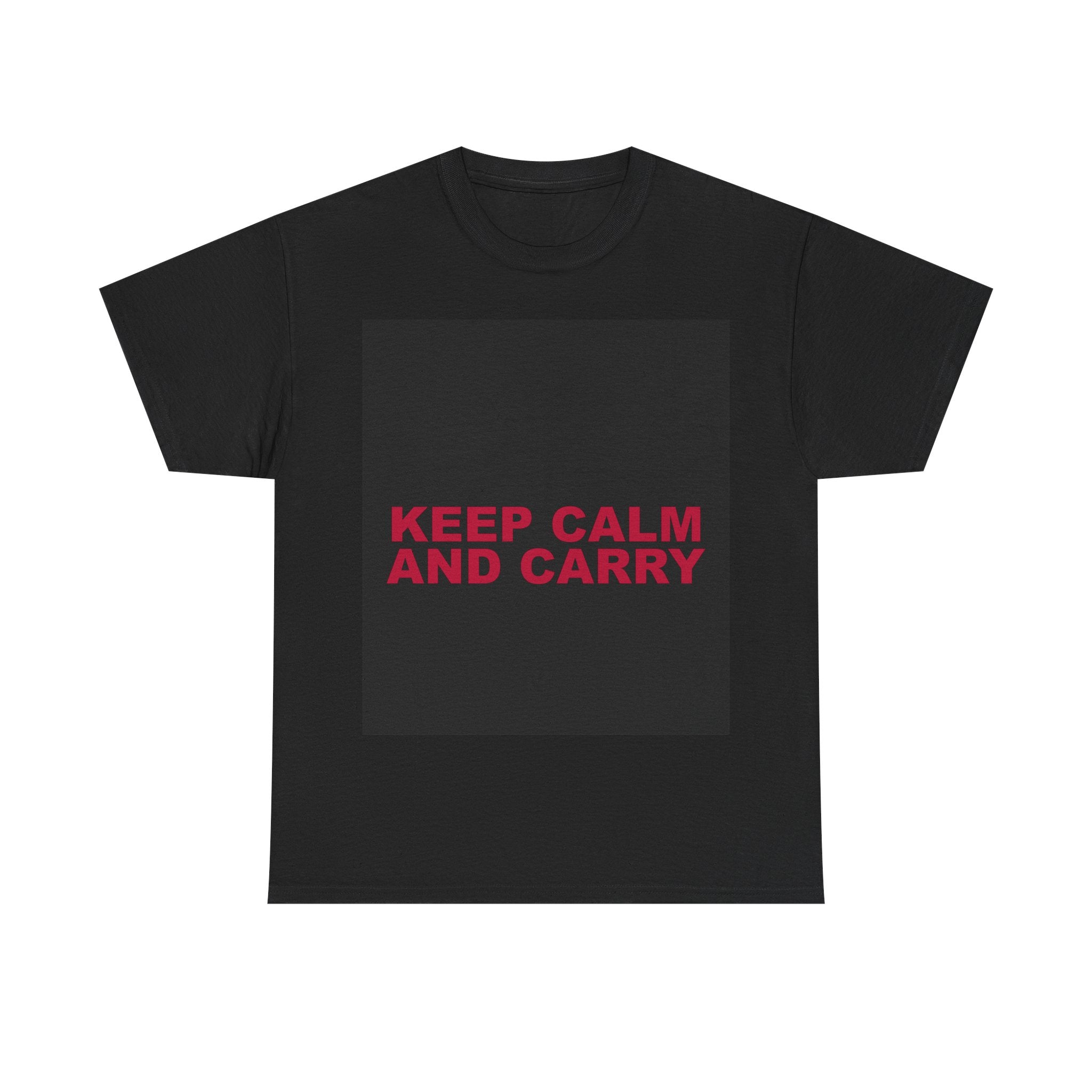 KEEP CALM AND CARRY — Patriot T-Shirt