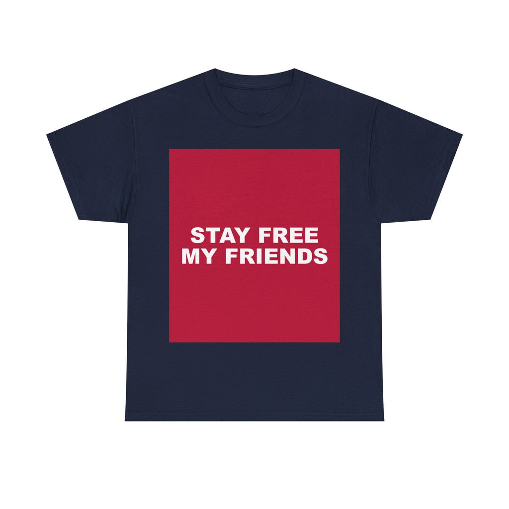 STAY FREE MY FRIENDS — Patriot T-Shirt