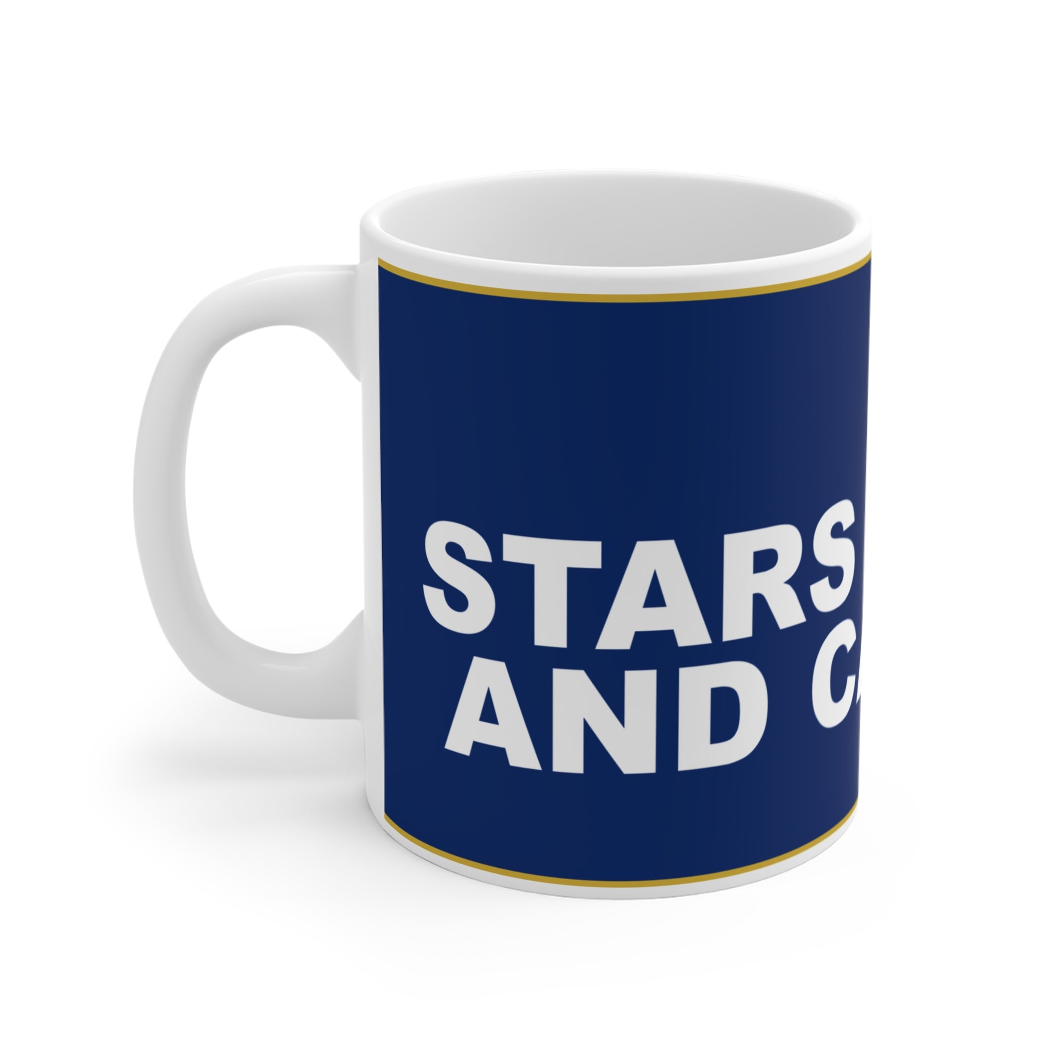 STARS STRIPES AND CAFFEINE — Patriot Mug