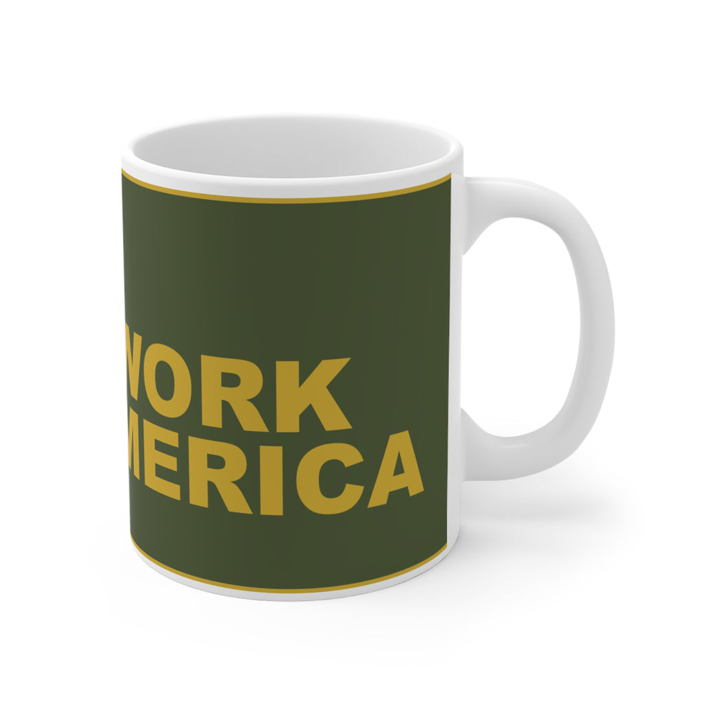 HARD WORK BUILT AMERICA — Patriot Mug