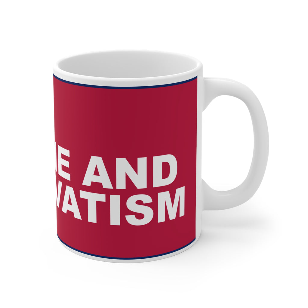 CAFFEINE AND CONSERVATISM — Patriot Mug