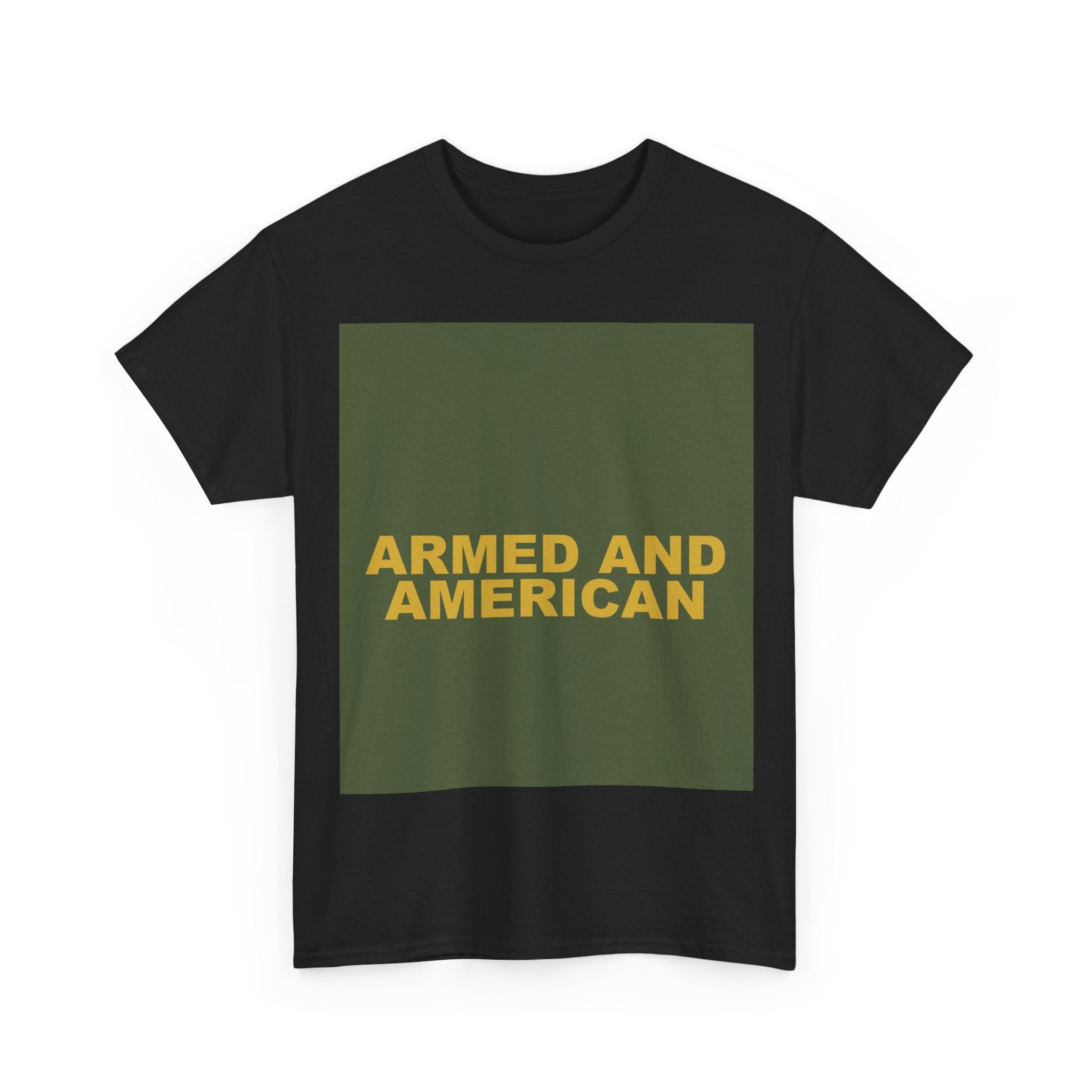 ARMED AND AMERICAN — Patriot T-Shirt