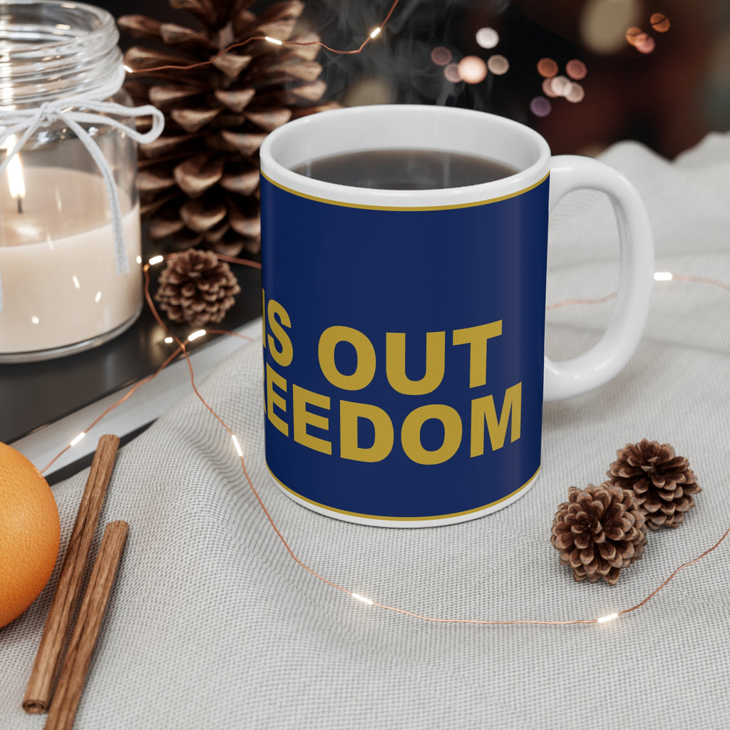 TALONS OUT FOR FREEDOM — Patriot Mug