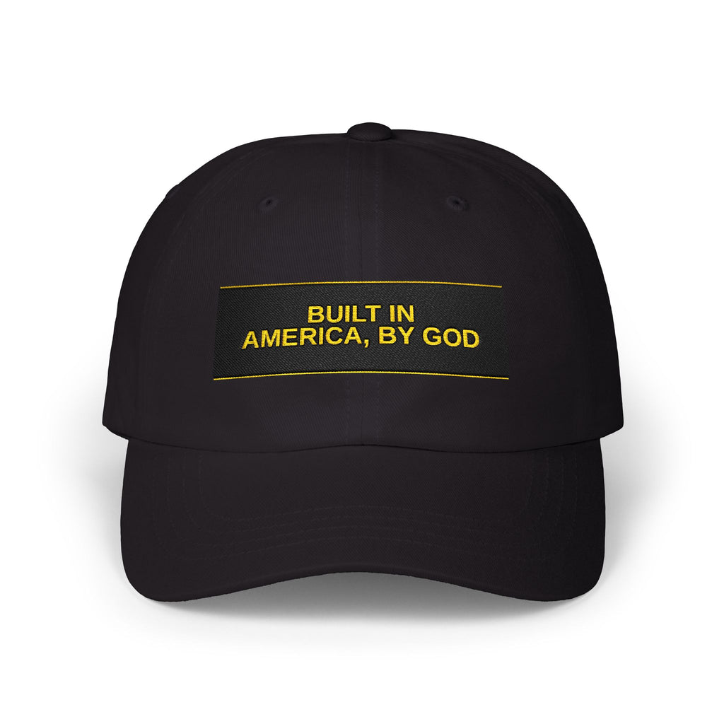 BUILT IN AMERICA, BY GOD — Patriot Dad Hat