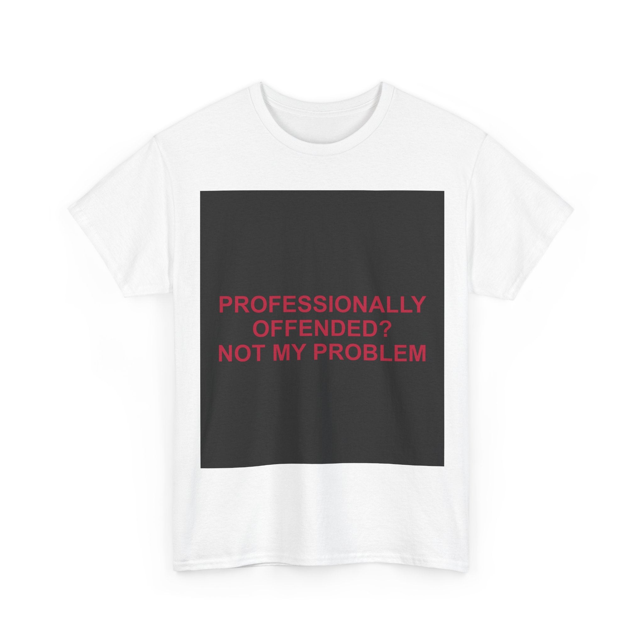 PROFESSIONALLY OFFENDED? NOT MY PROBLEM — Patriot T-Shirt