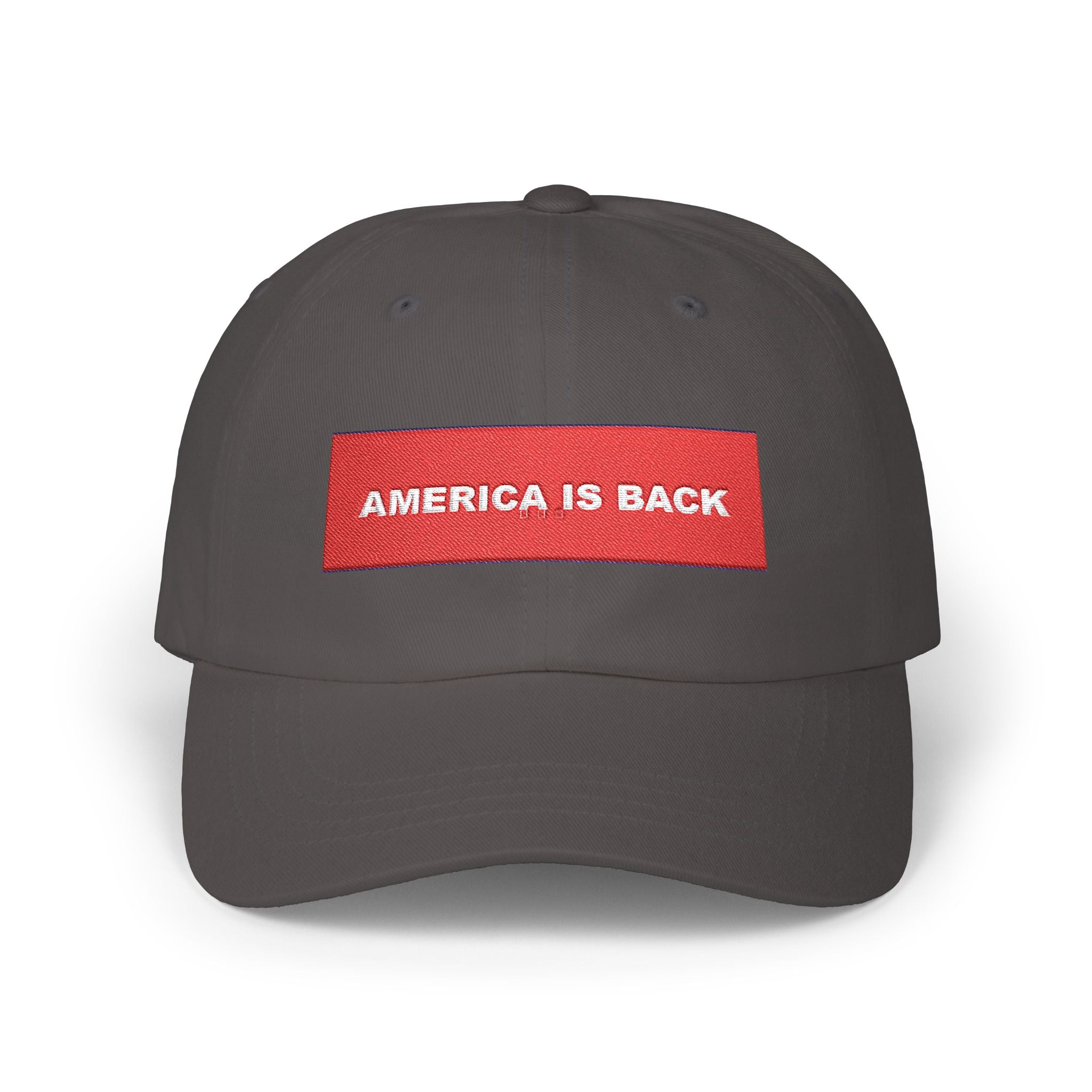 AMERICA IS BACK — Patriot Dad Hat