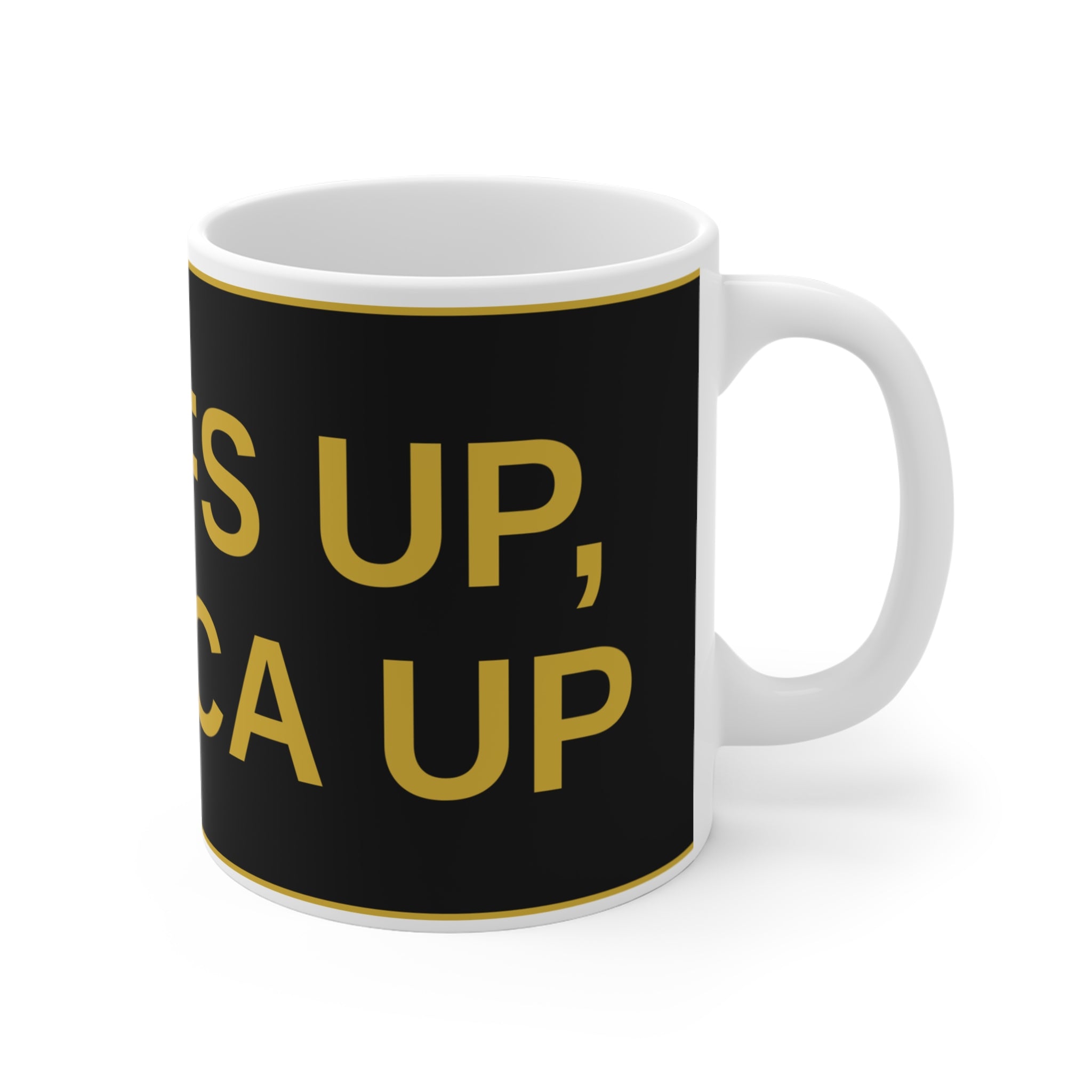 TARIFFS UP, AMERICA UP — Patriot Mug