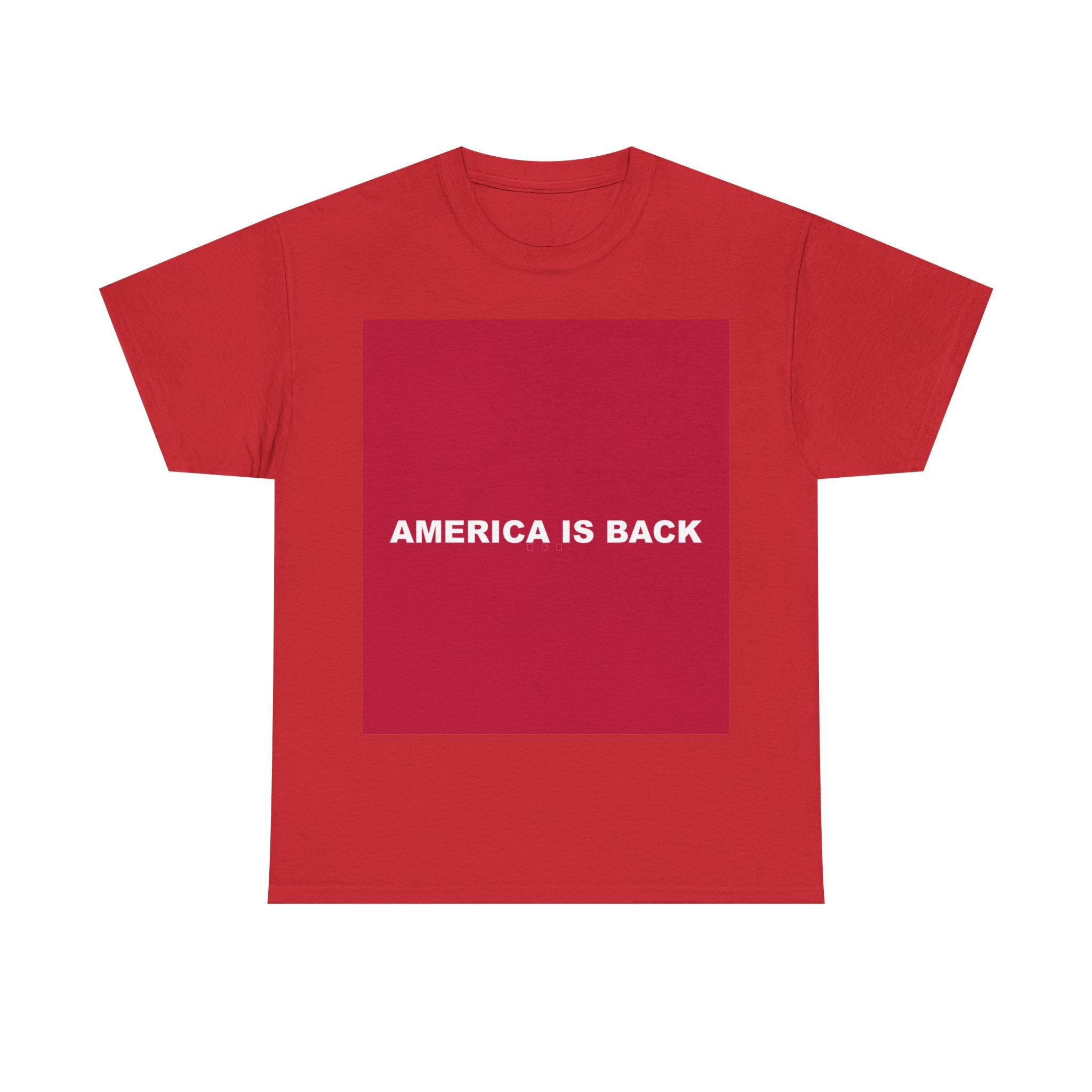 AMERICA IS BACK — Patriot T-Shirt