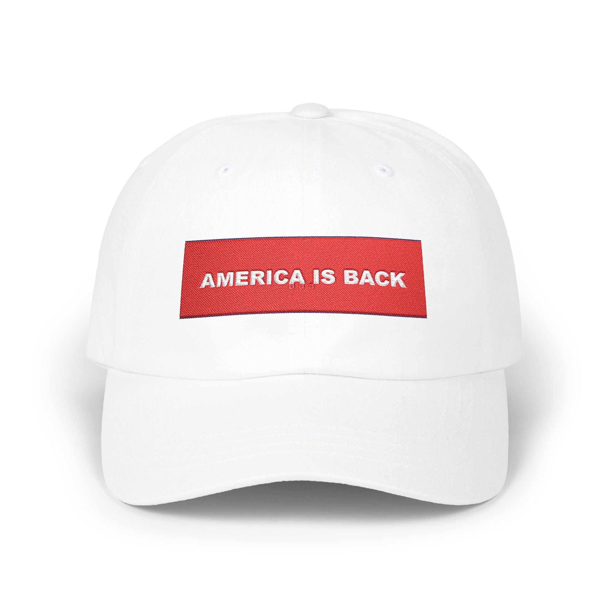 AMERICA IS BACK — Patriot Dad Hat