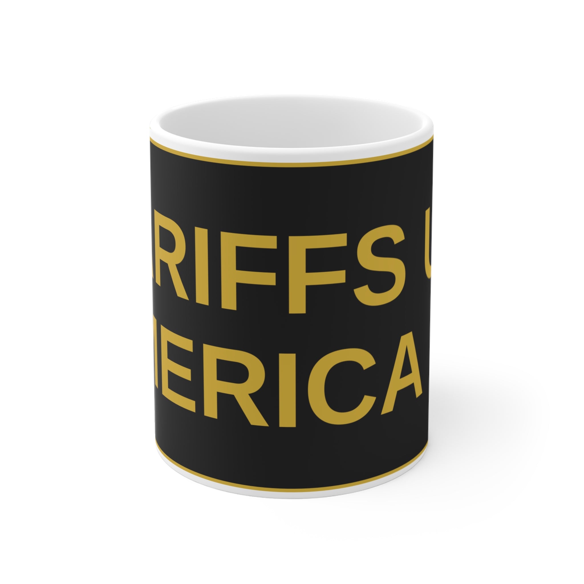 TARIFFS UP, AMERICA UP — Patriot Mug