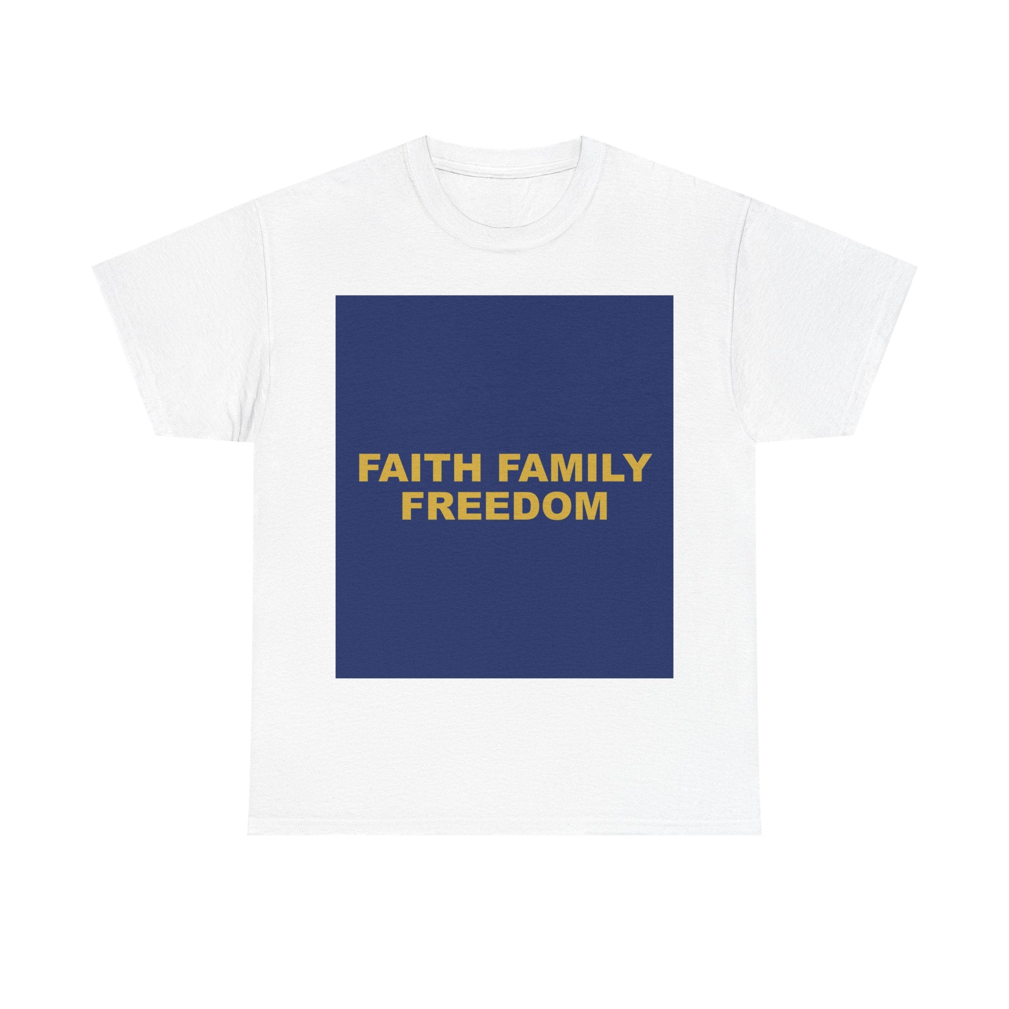 FAITH FAMILY FREEDOM — Patriot T-Shirt