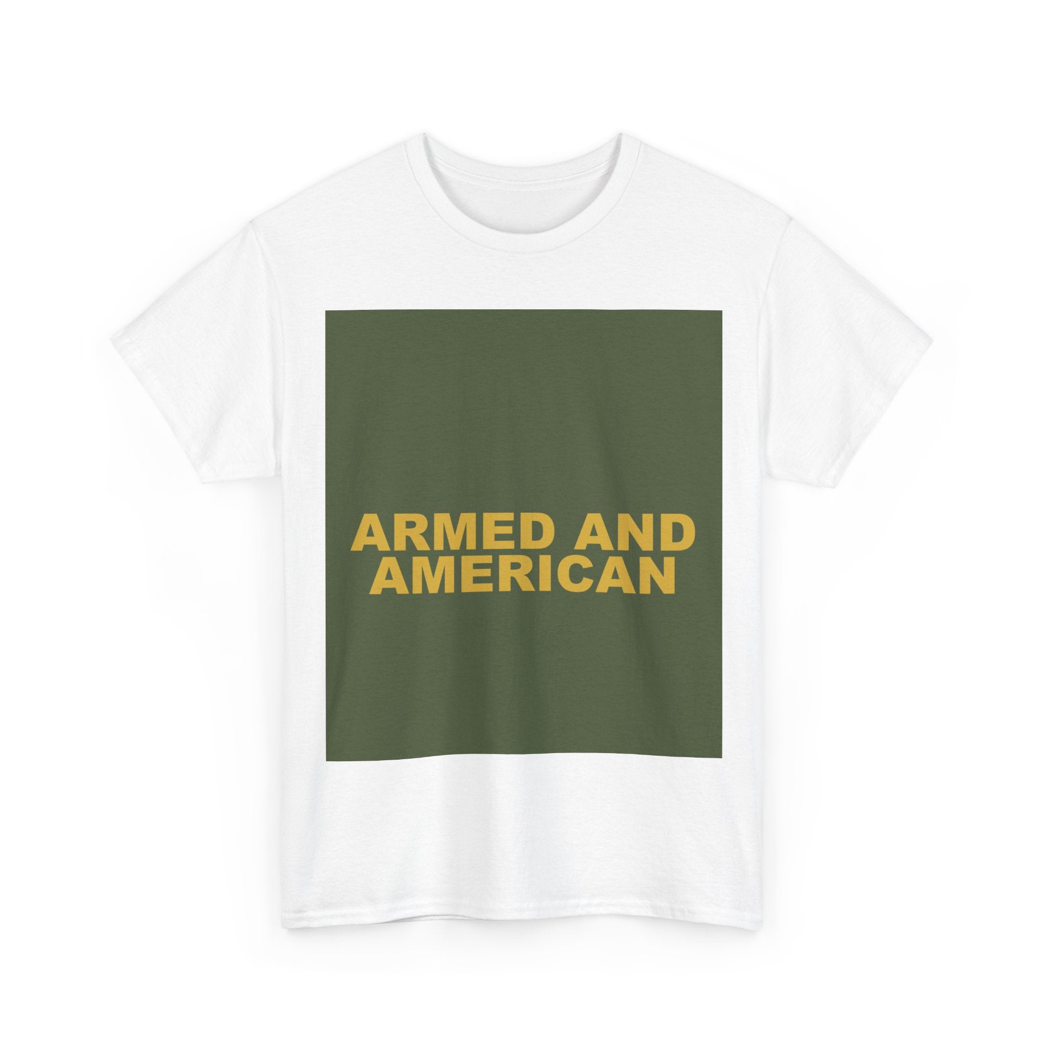 ARMED AND AMERICAN — Patriot T-Shirt