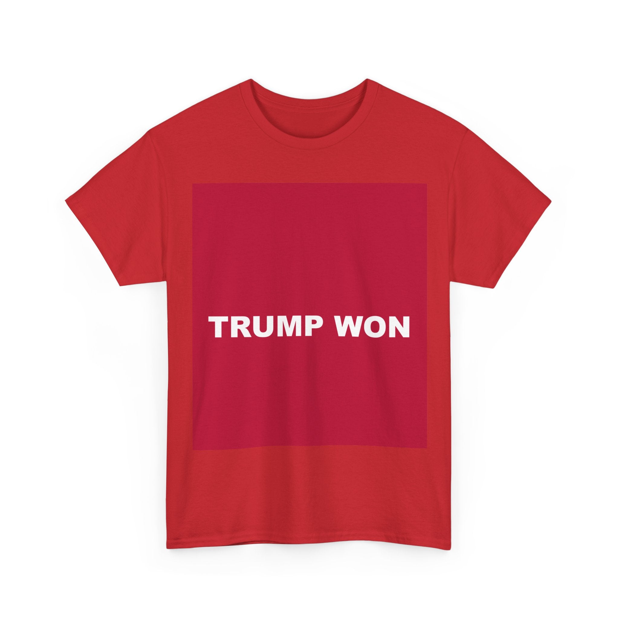 TRUMP WON — Patriot T-Shirt
