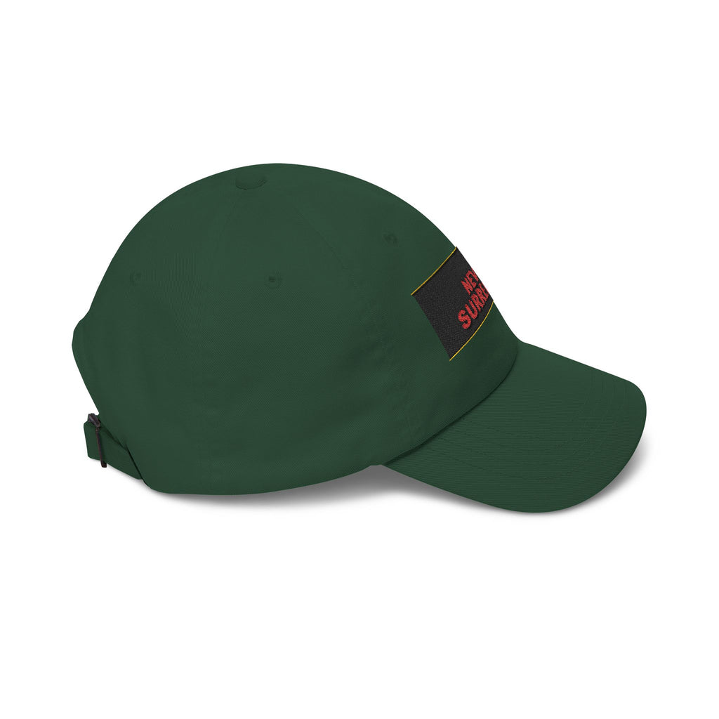 NEVER SURRENDER — Patriot Dad Hat