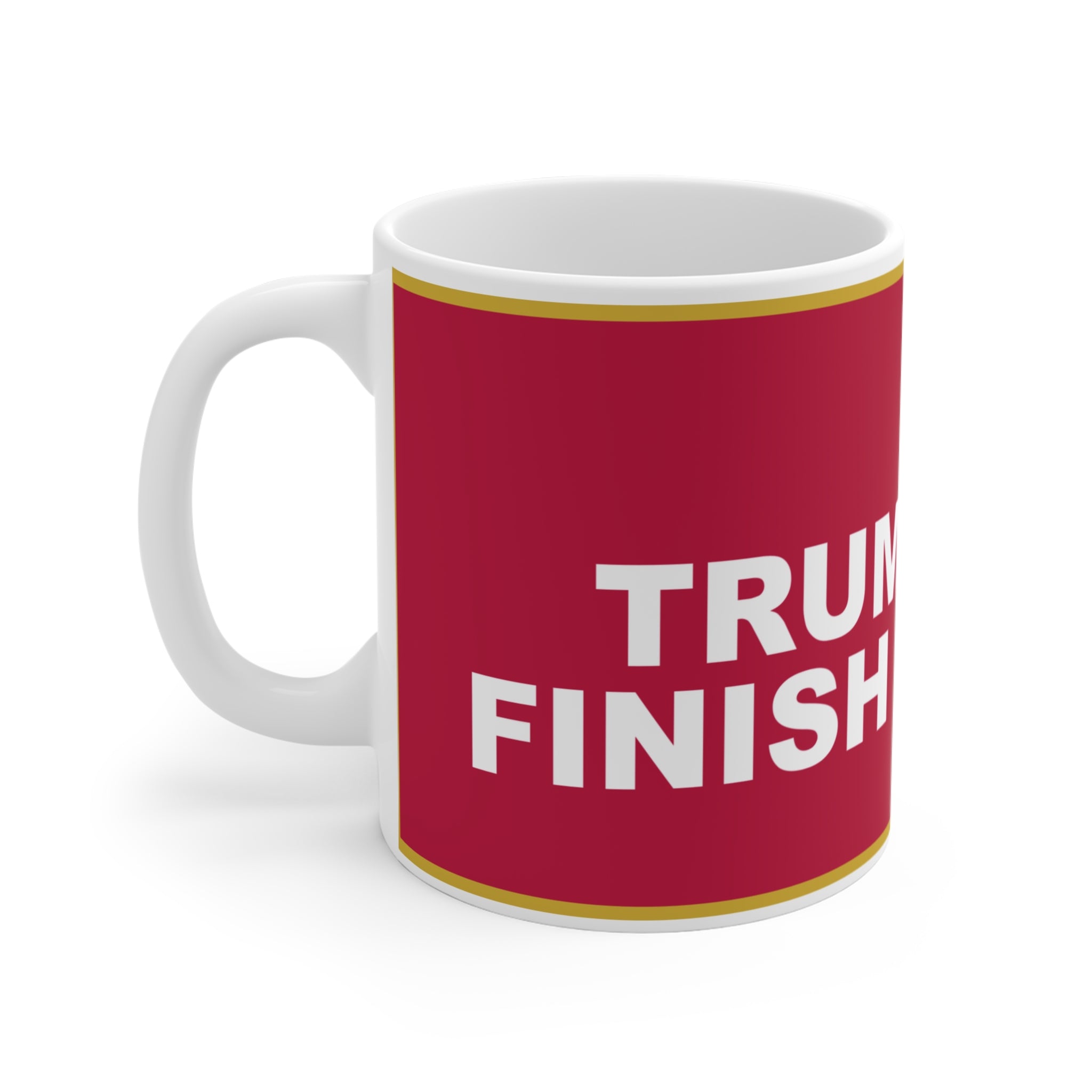 TRUMP 2028 FINISH THE JOB — Patriot Mug