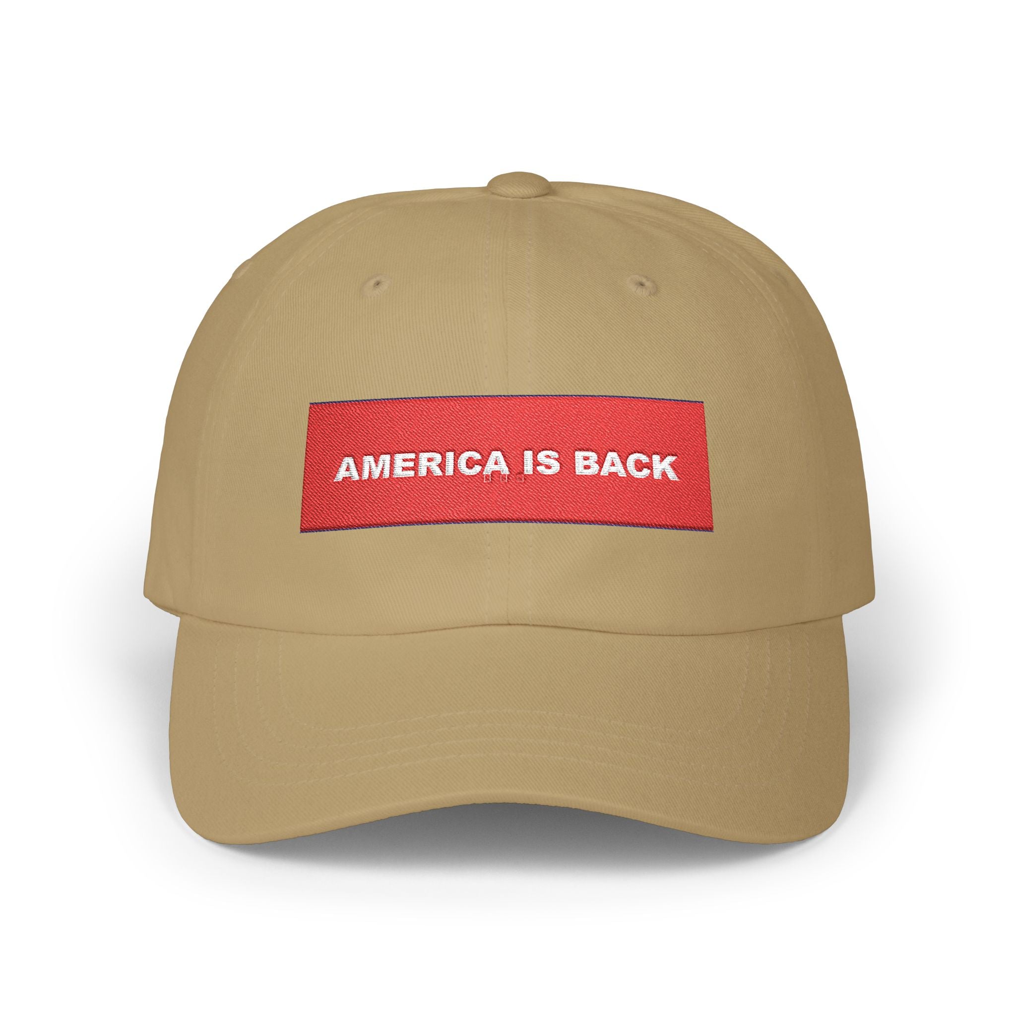 AMERICA IS BACK — Patriot Dad Hat
