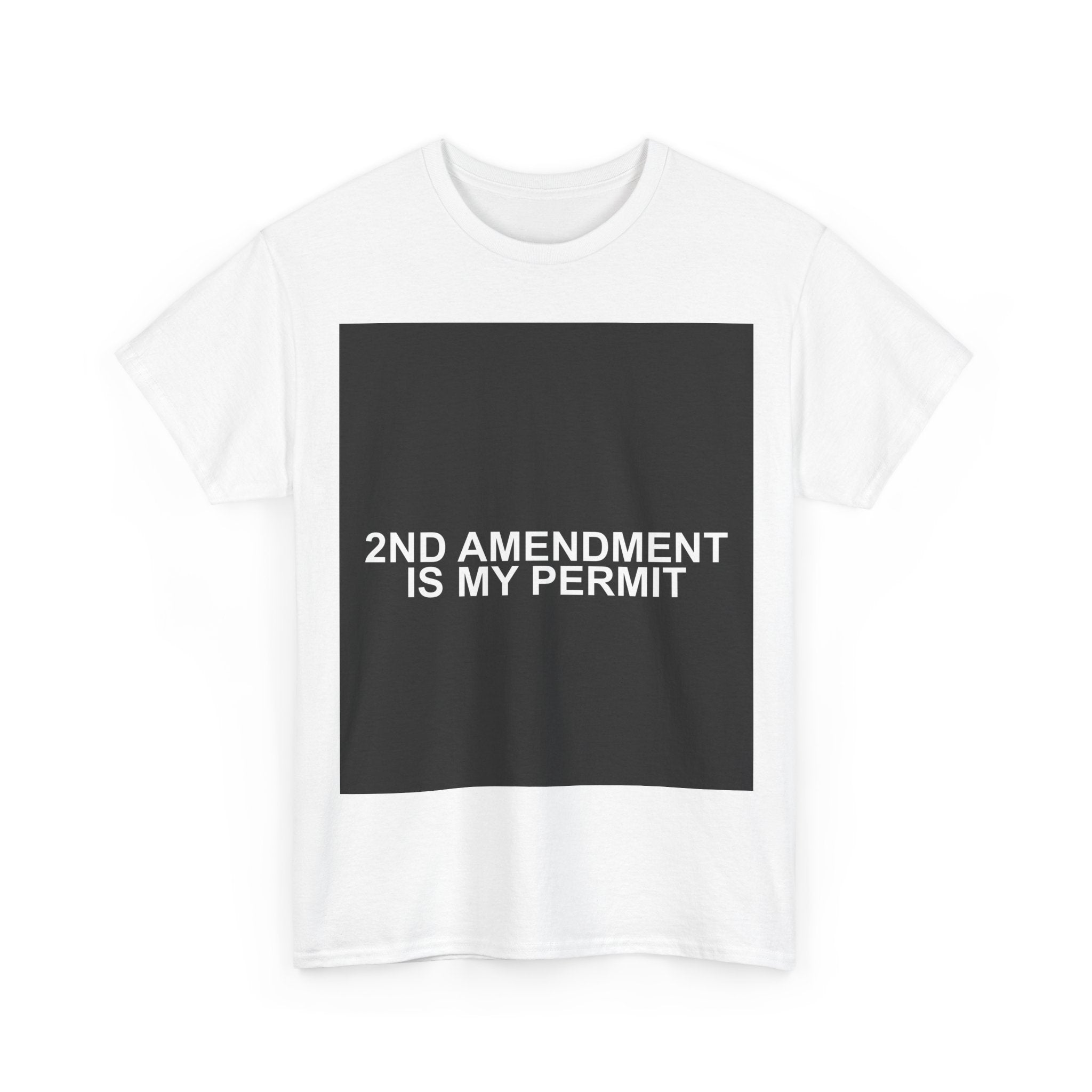 2ND AMENDMENT IS MY PERMIT — Patriot T-Shirt
