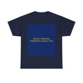 PEACE THROUGH STRENGTH, DEALS TOO — Patriot T-Shirt