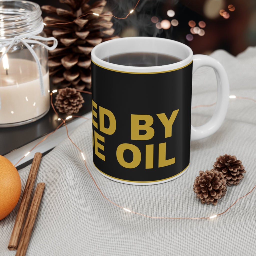 FUELED BY CRUDE OIL — Patriot Mug