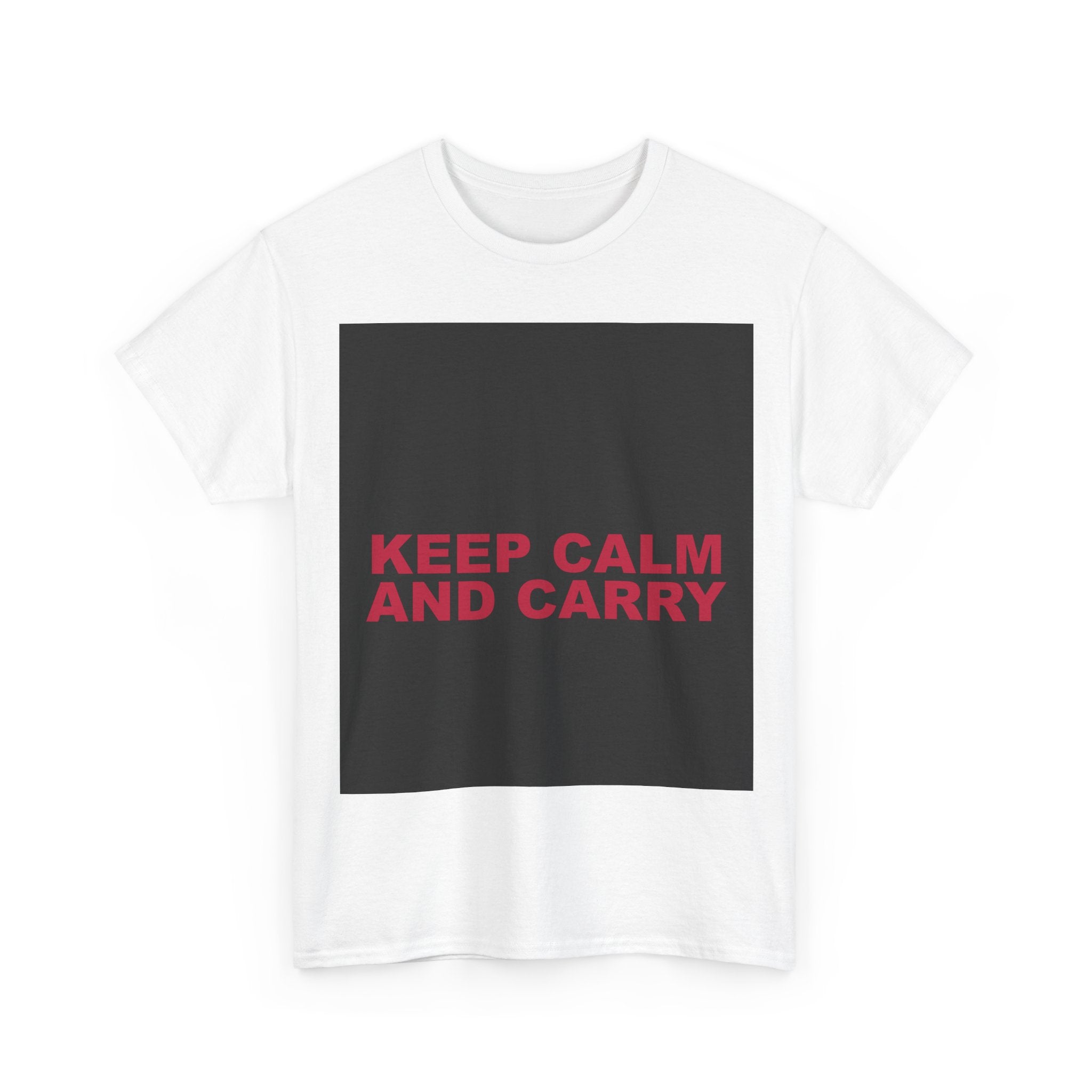 KEEP CALM AND CARRY — Patriot T-Shirt