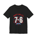 Party Like It's 7-6 T-Shirt | 1776 Patriotic Meme Vintage Independence Tee