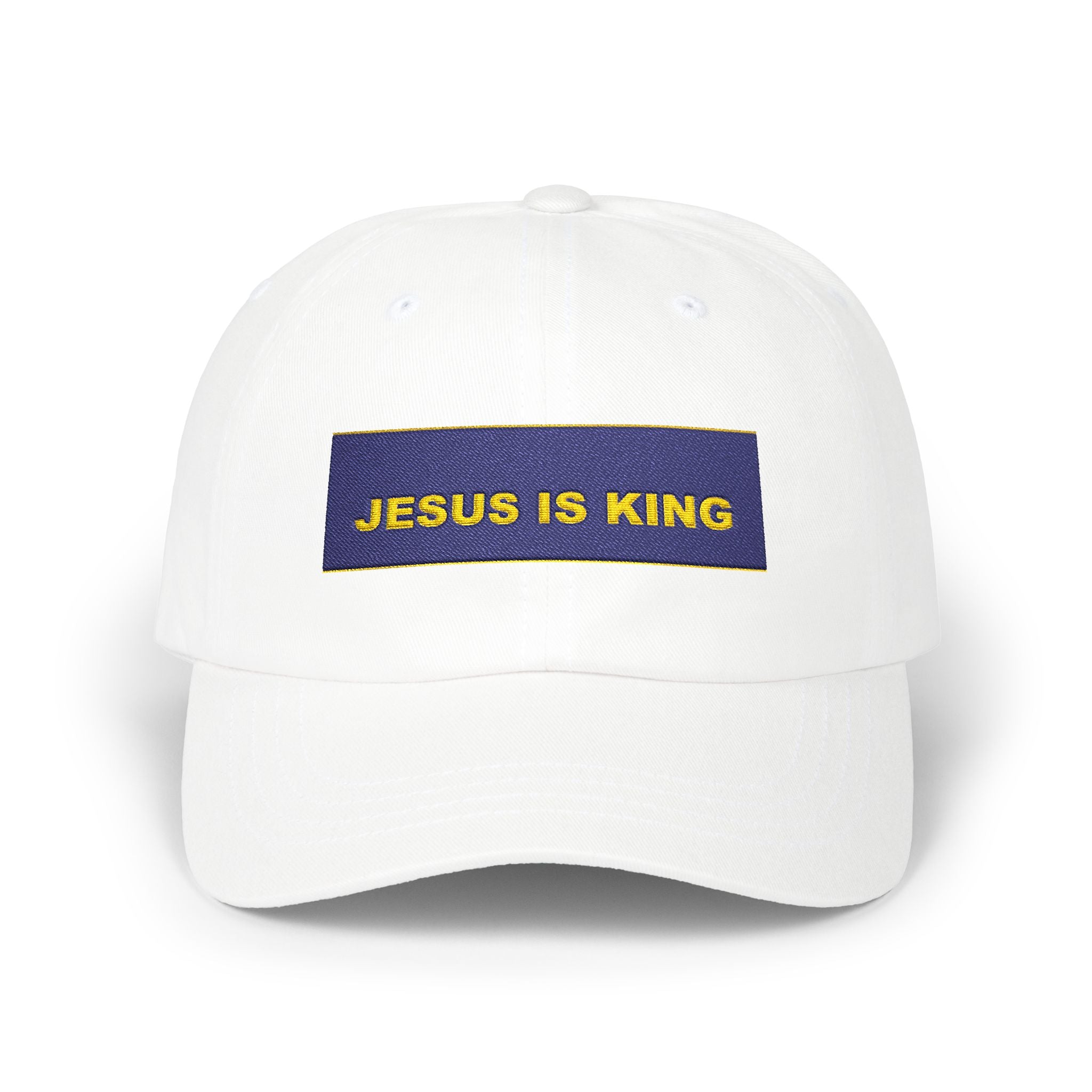 JESUS IS KING — Patriot Dad Hat