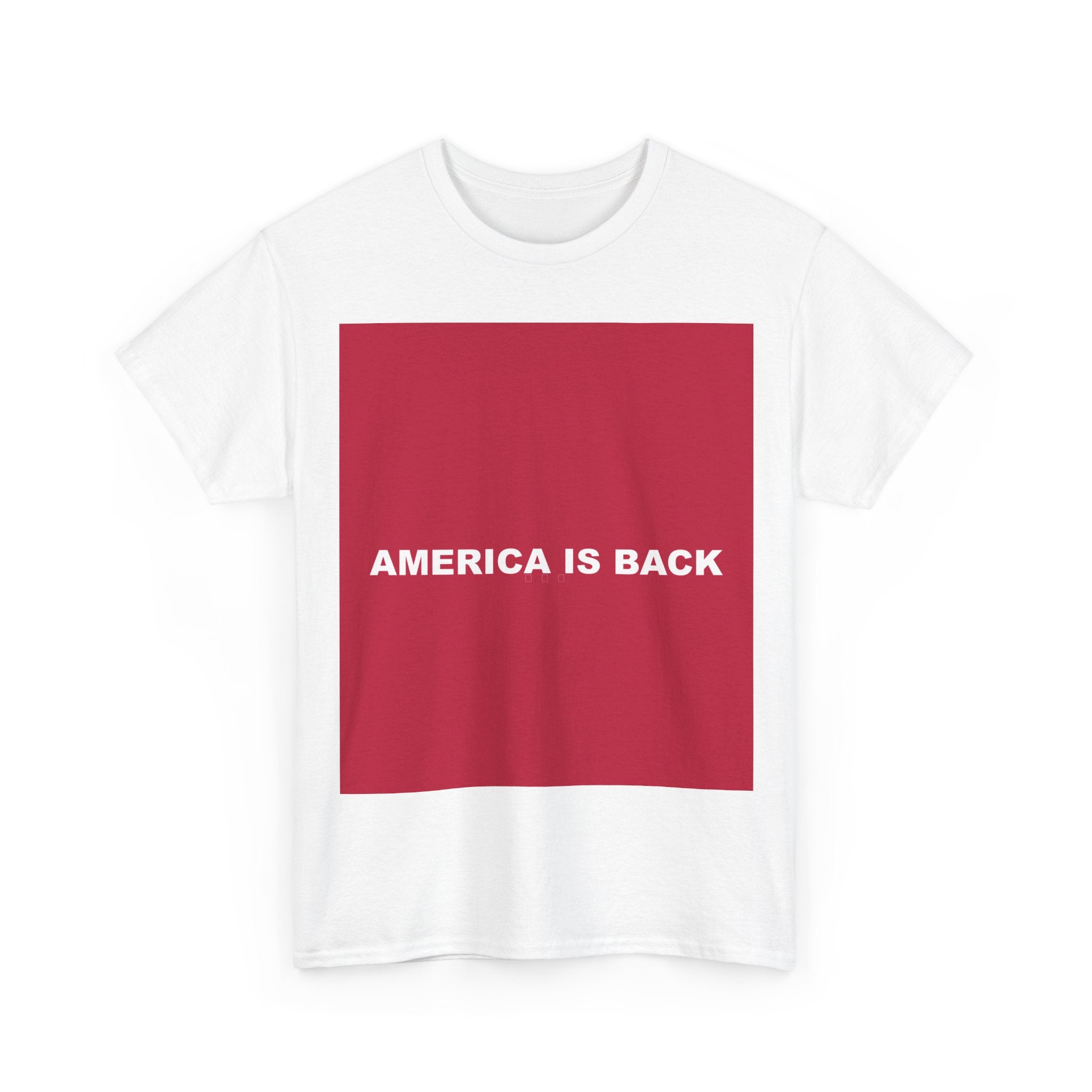 AMERICA IS BACK — Patriot T-Shirt