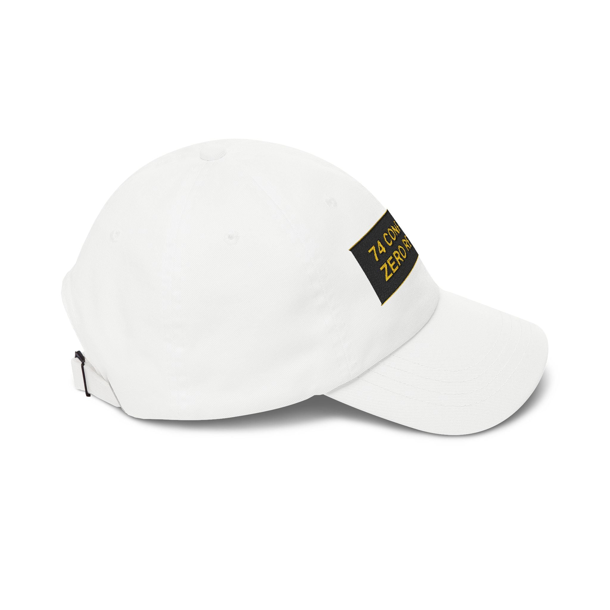 74 CONFIRMED, ZERO RETREAT — Patriot Dad Hat