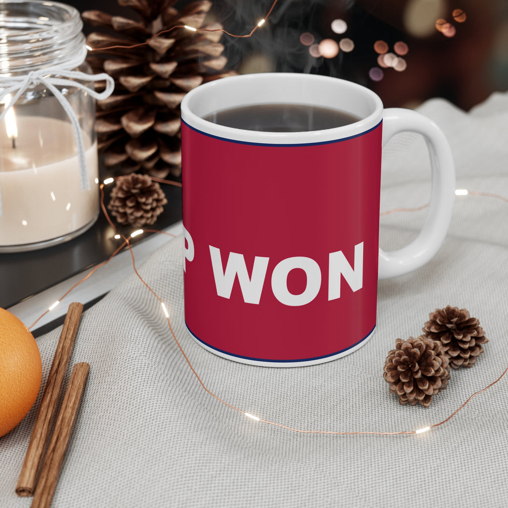 TRUMP WON — Patriot Mug