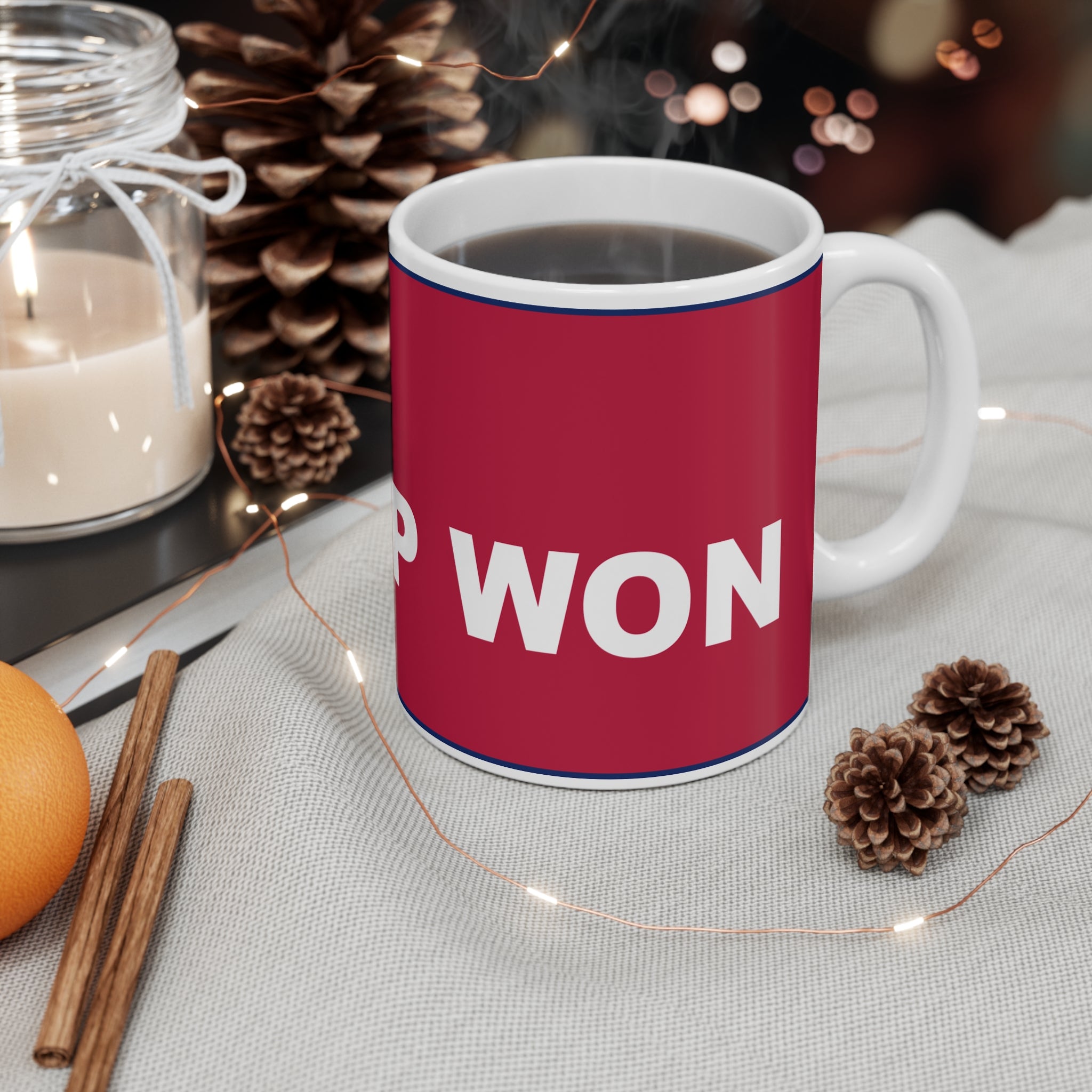 TRUMP WON — Patriot Mug