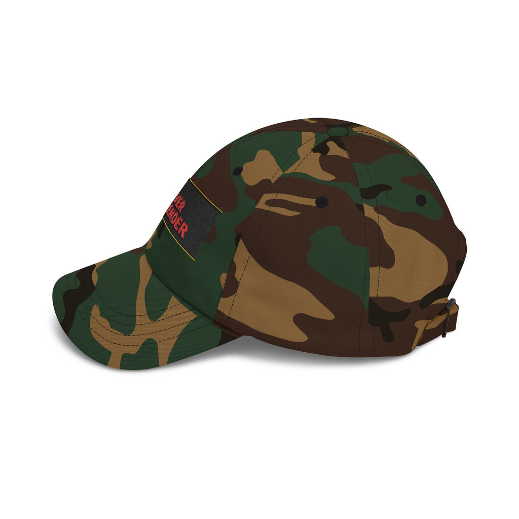 NEVER SURRENDER — Patriot Dad Hat