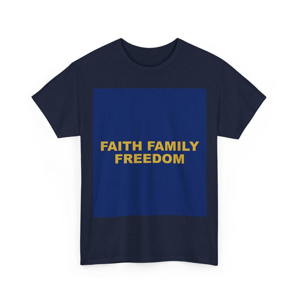 FAITH FAMILY FREEDOM — Patriot T-Shirt