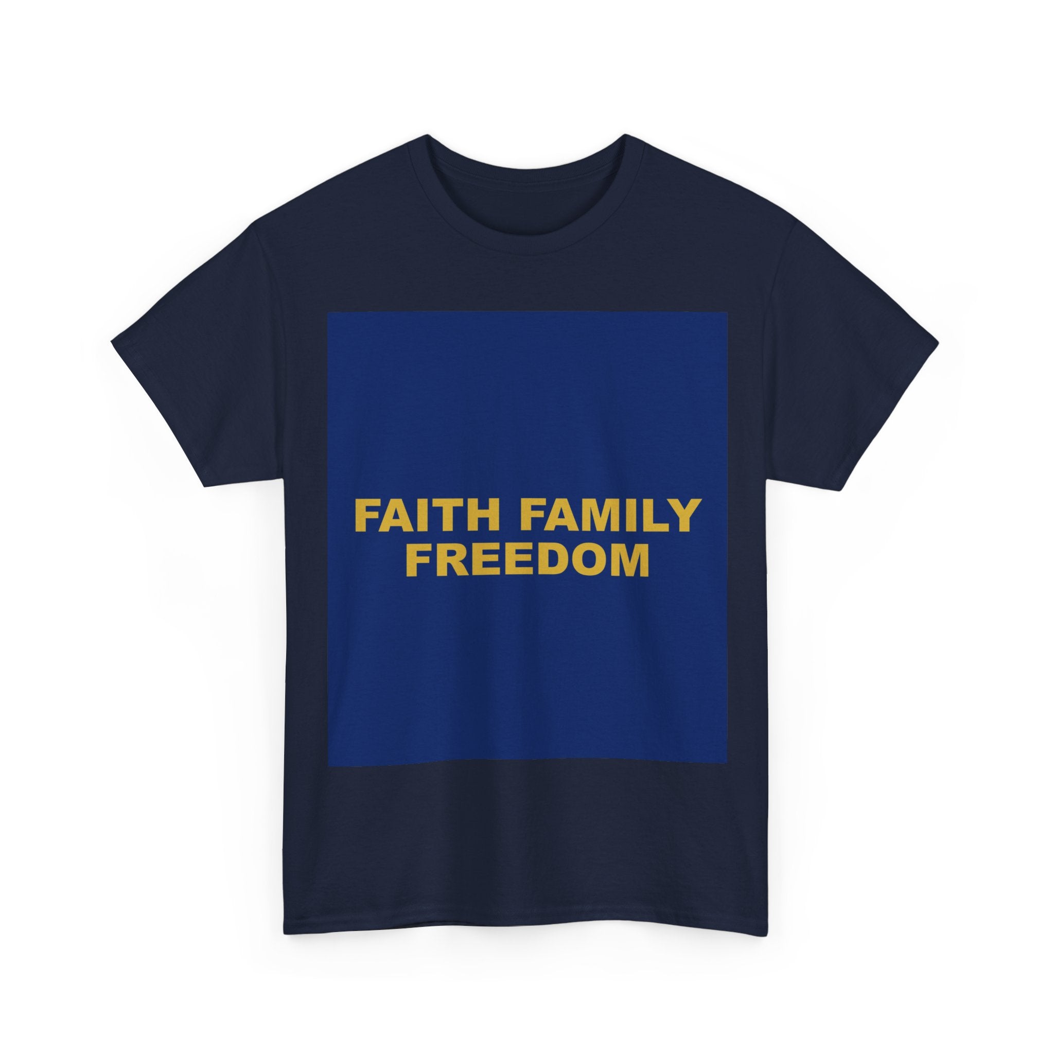FAITH FAMILY FREEDOM — Patriot T-Shirt