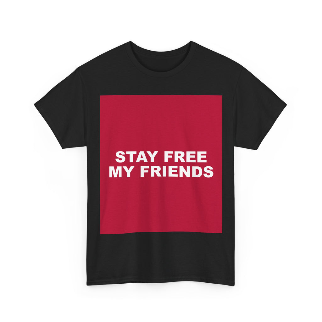 STAY FREE MY FRIENDS — Patriot T-Shirt