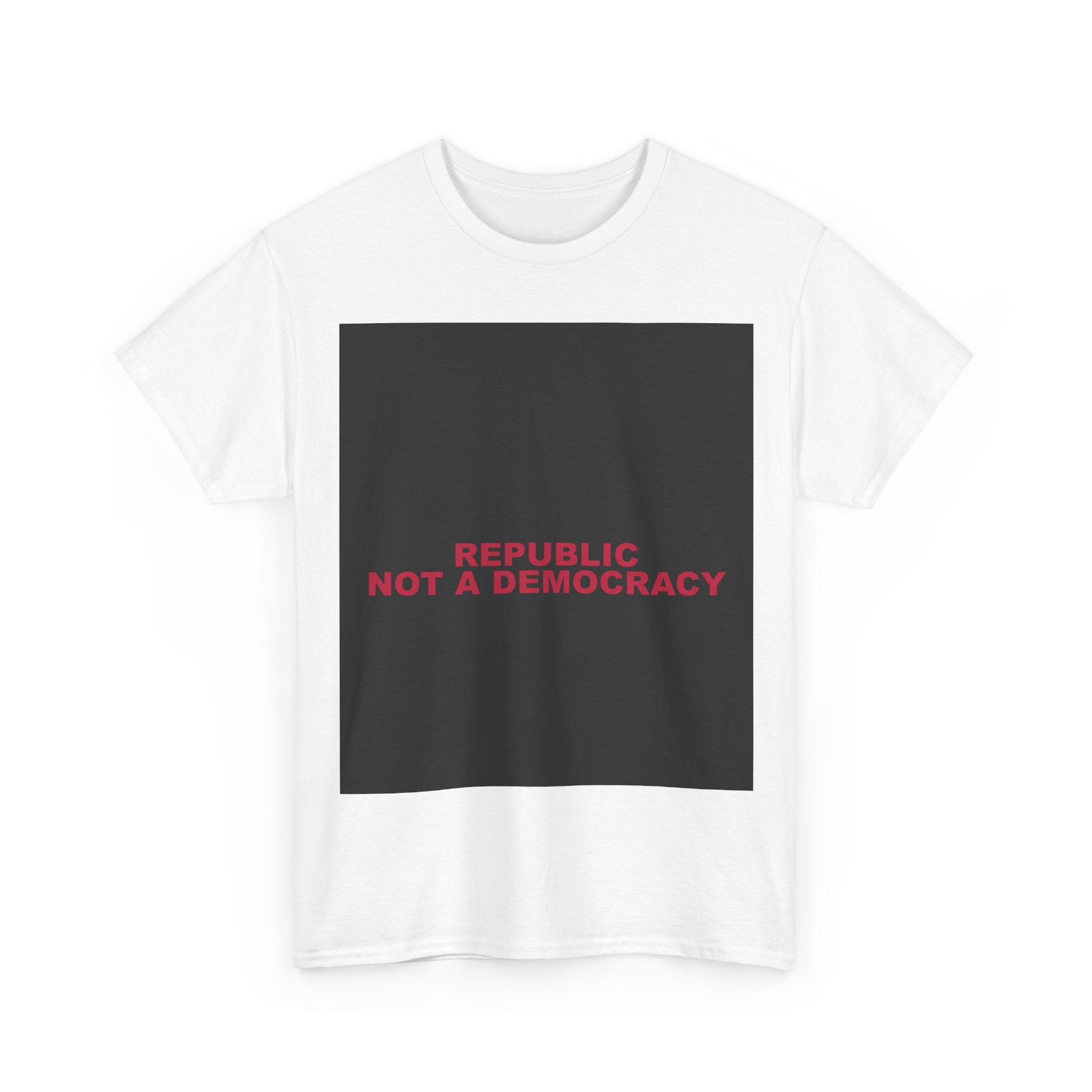REPUBLIC NOT A DEMOCRACY — Patriot T-Shirt
